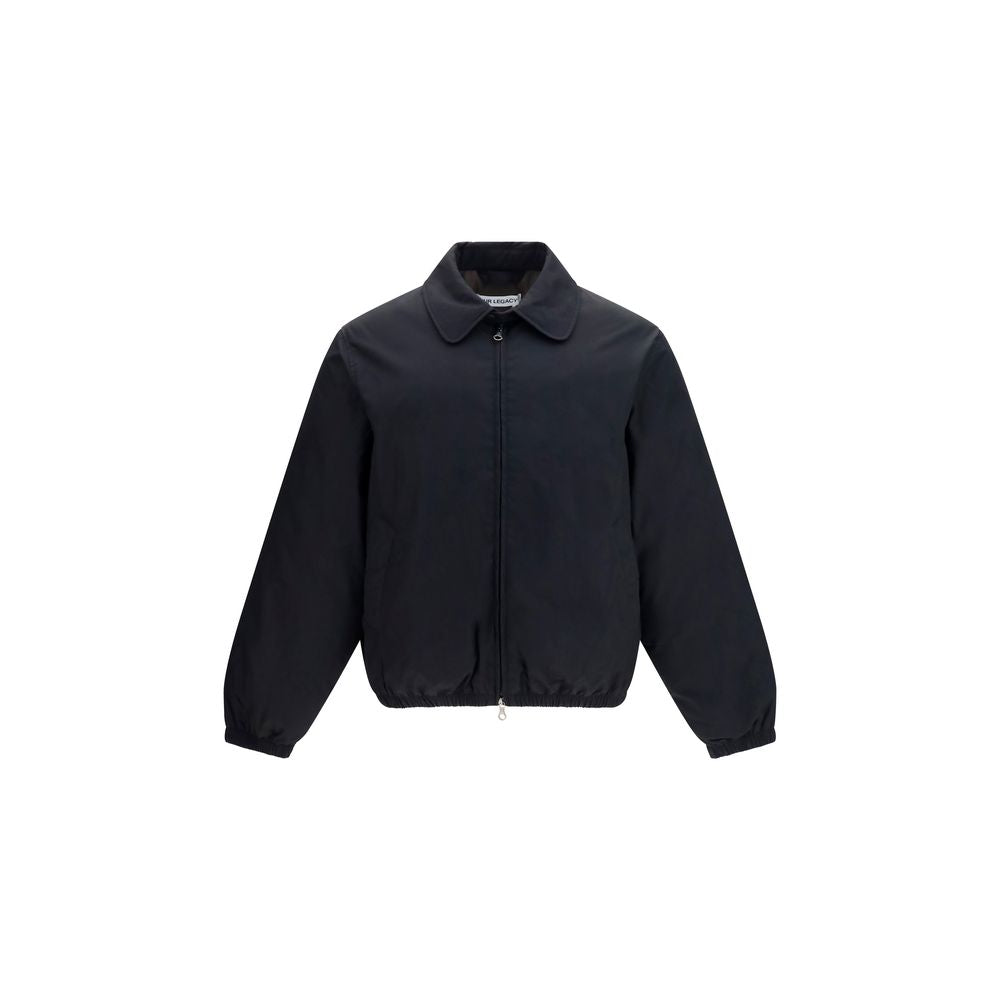 Black Goose Down Full-Length Jacket