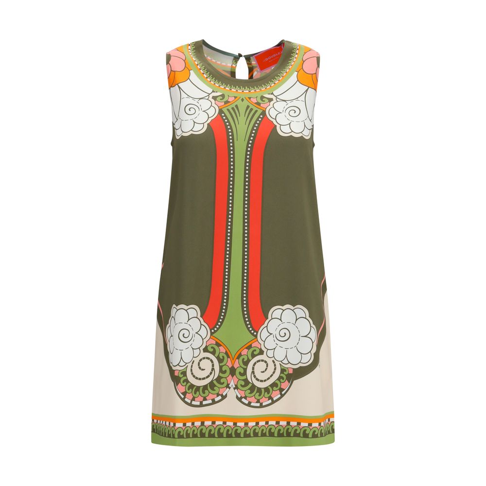 Multicolor Viscose Casual Dress
