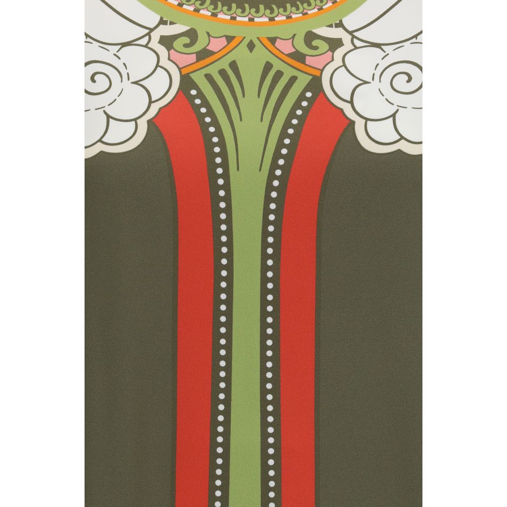 Multicolor Viscose Casual Dress