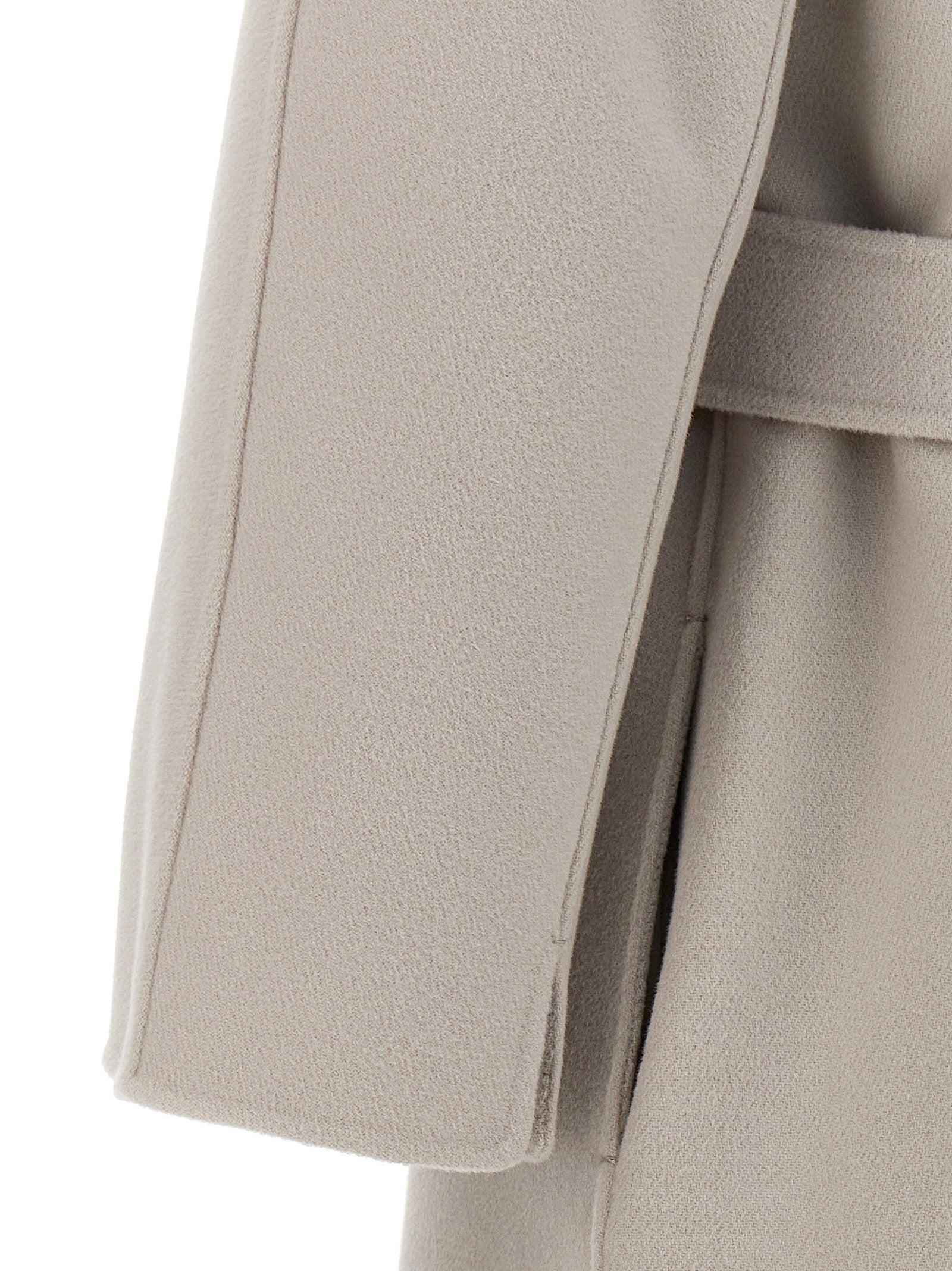 Beige Wool Coat