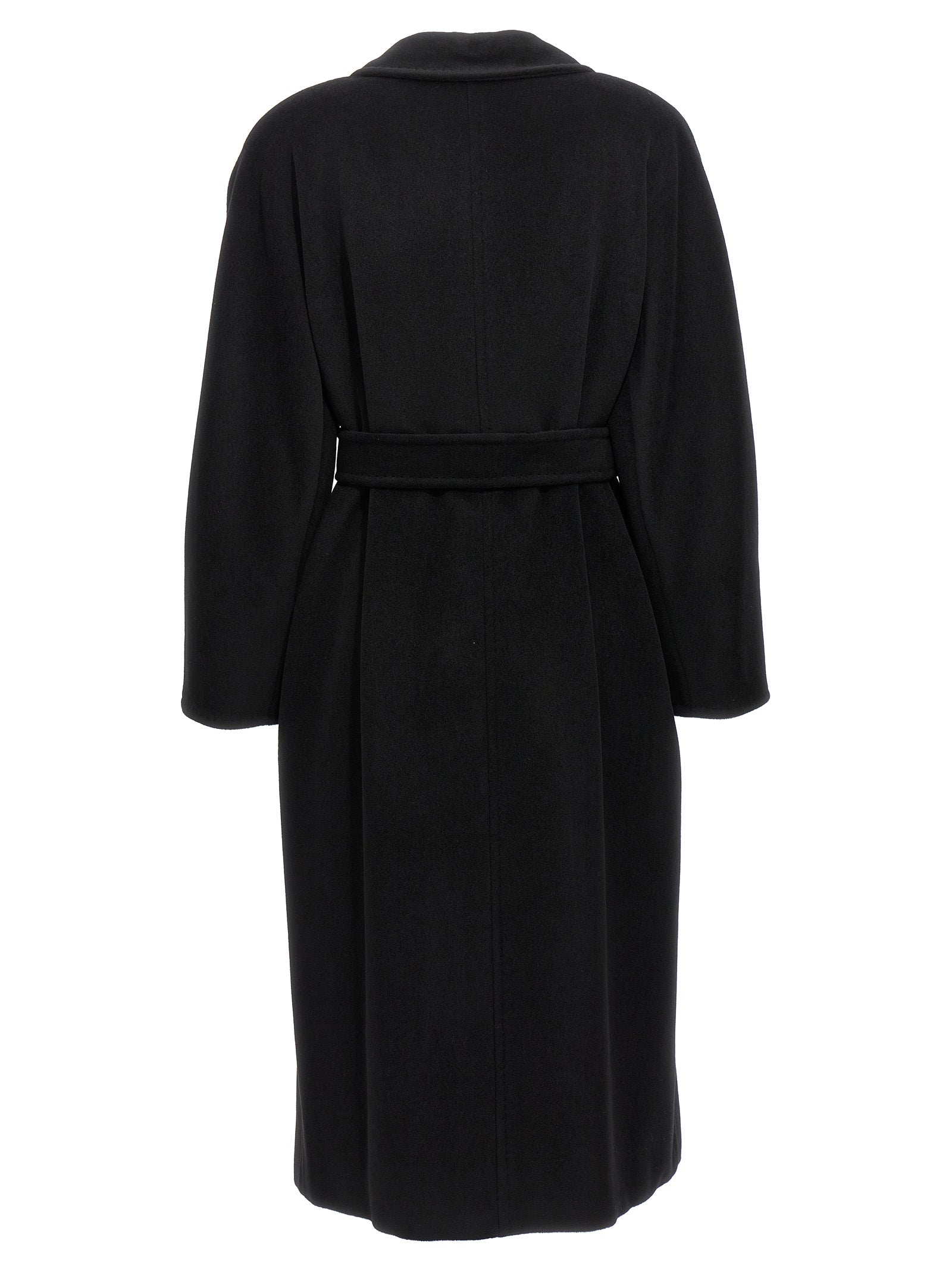 Black Virgin Wool Coat