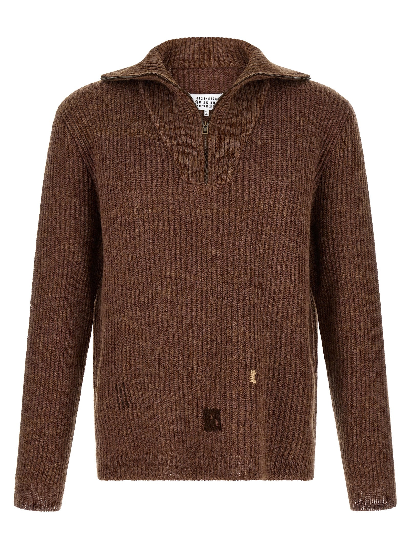 Brown Linen Cardigan