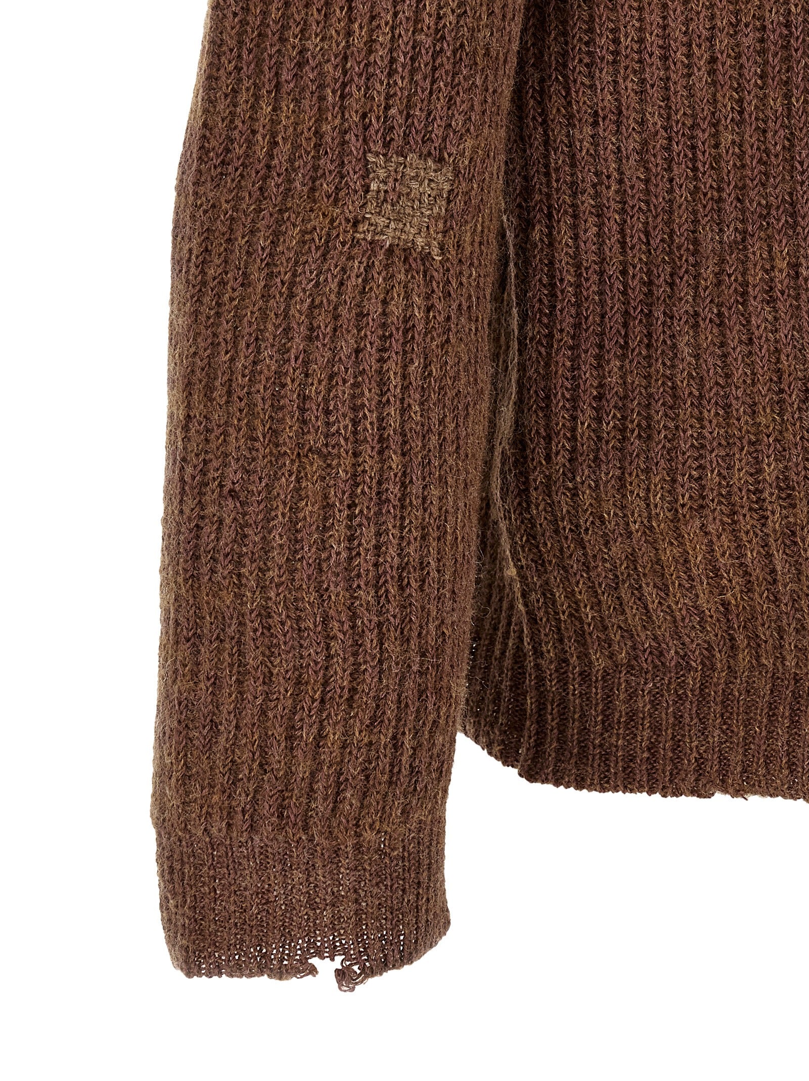 Brown Linen Cardigan