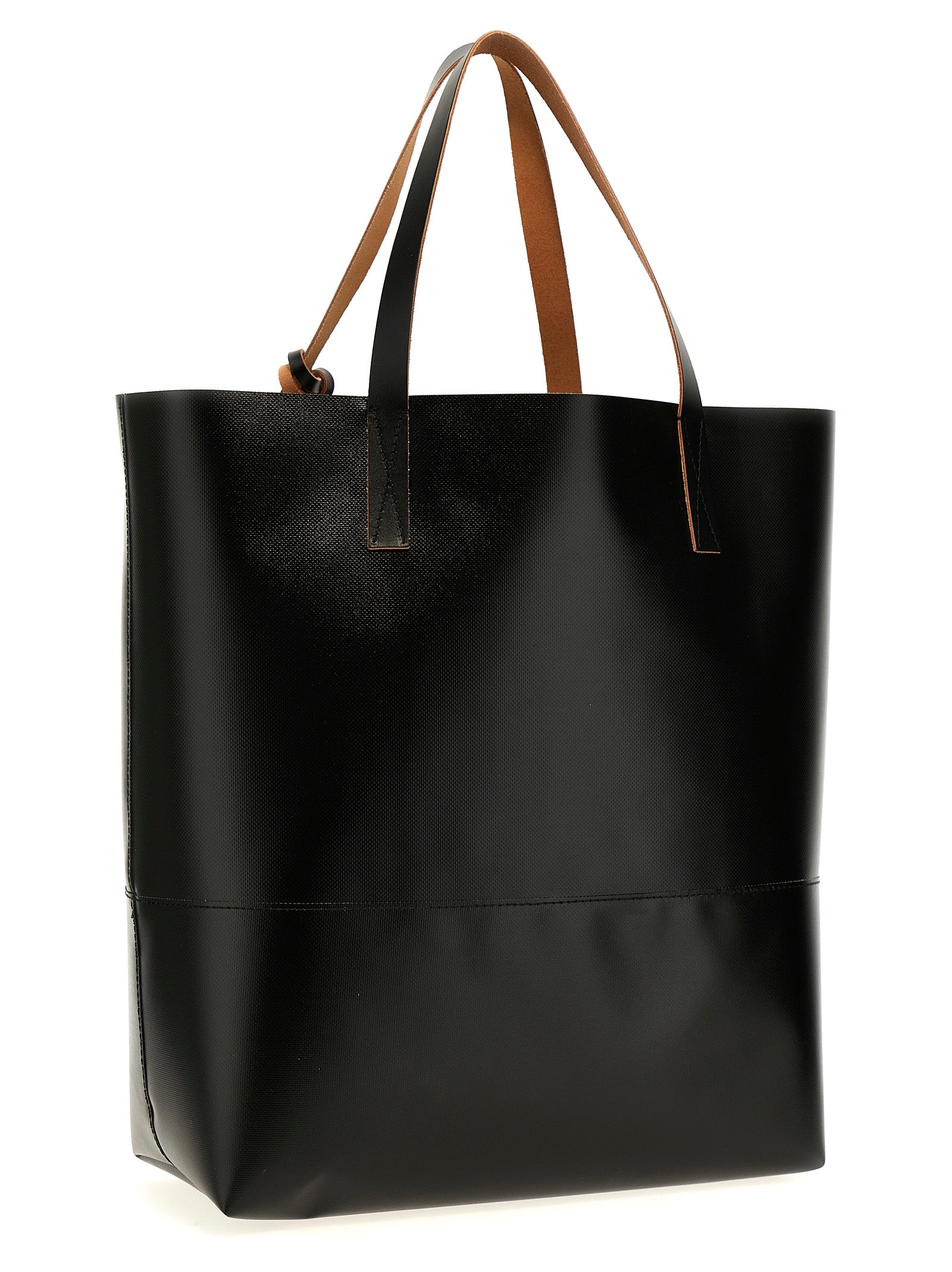 Black Polyethylene Tote Bag