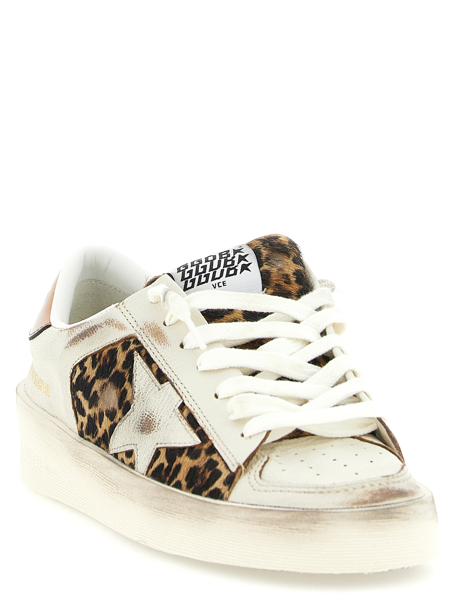 Multicolor Goatskin Low Top Sneakers