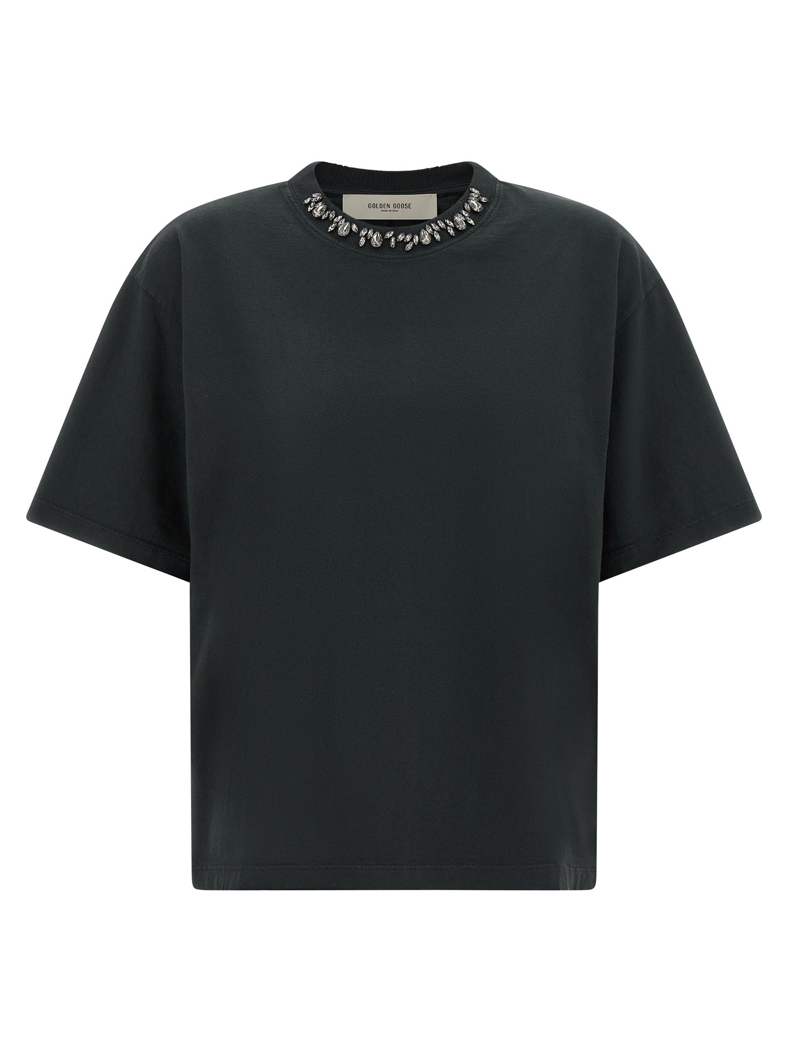 Black Cotton T-Shirt