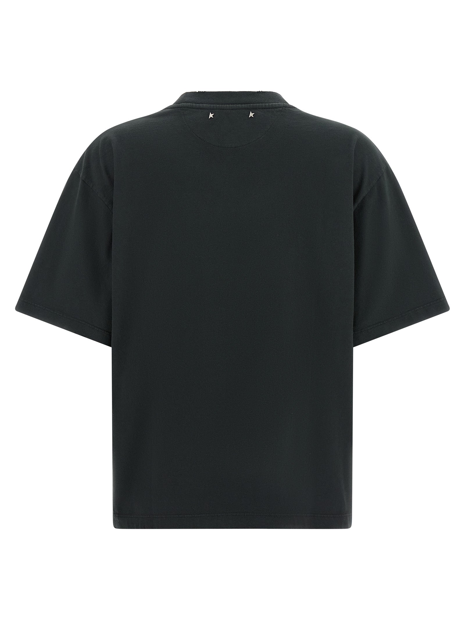 Black Cotton T-Shirt