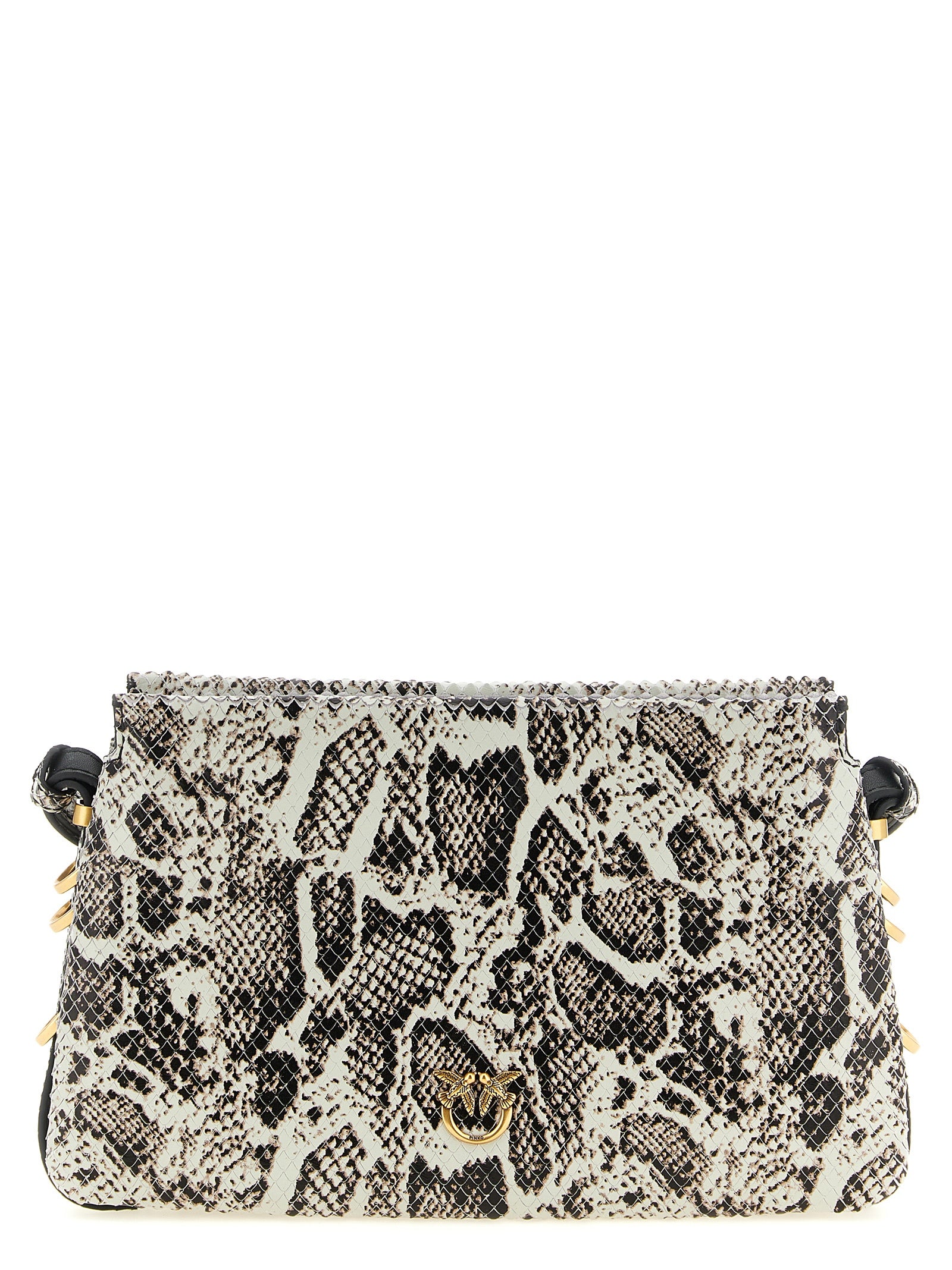 Multicolor Cowhide Crossbody Bag