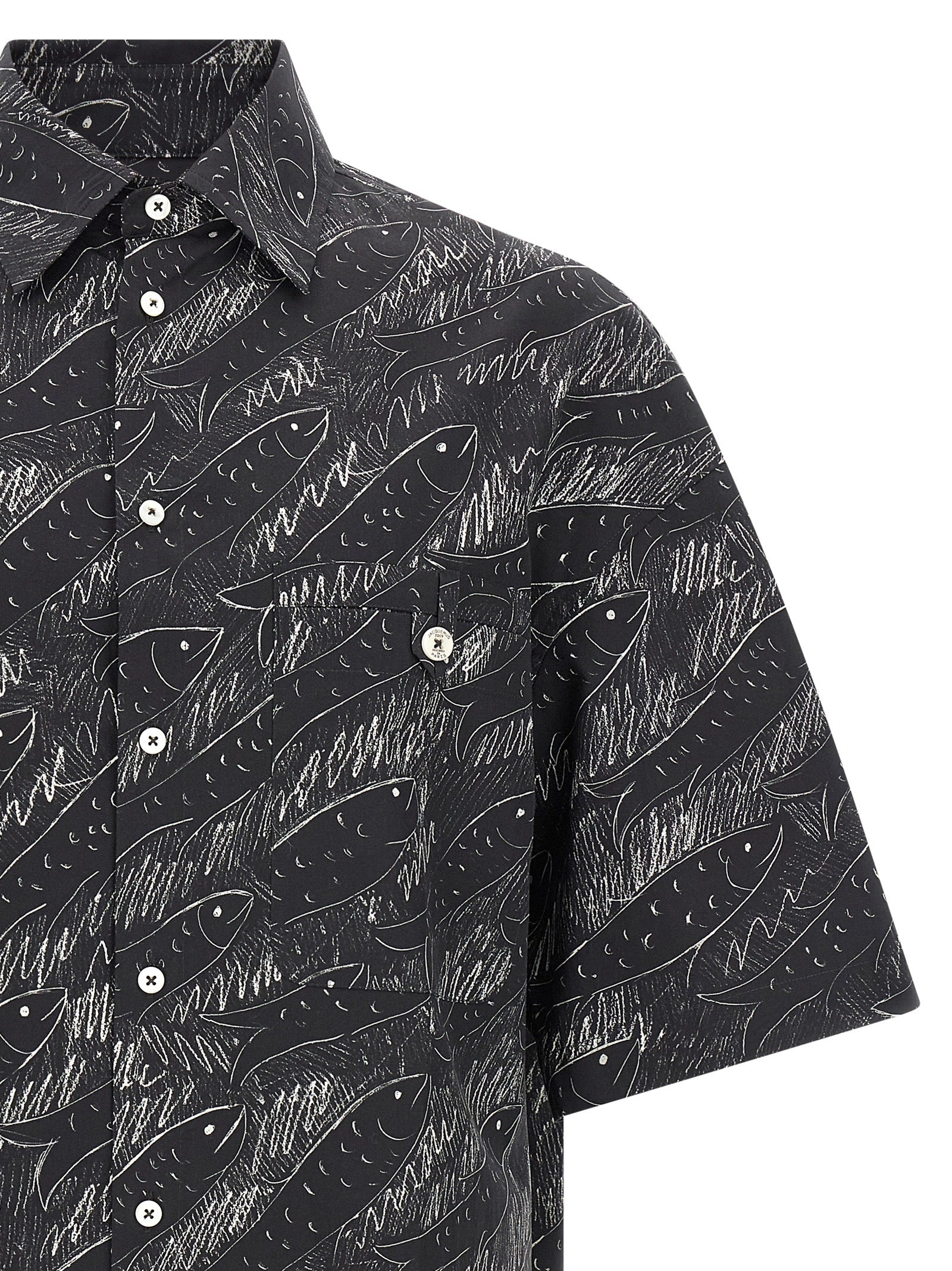 Black Cotton Blouse
