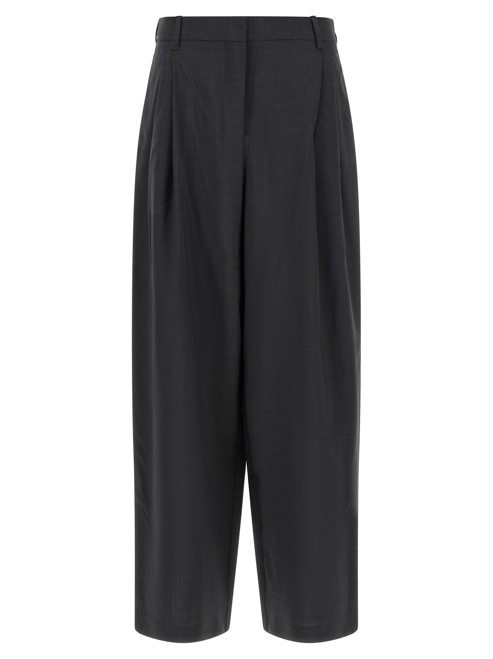 Gray Wool Dress Pants