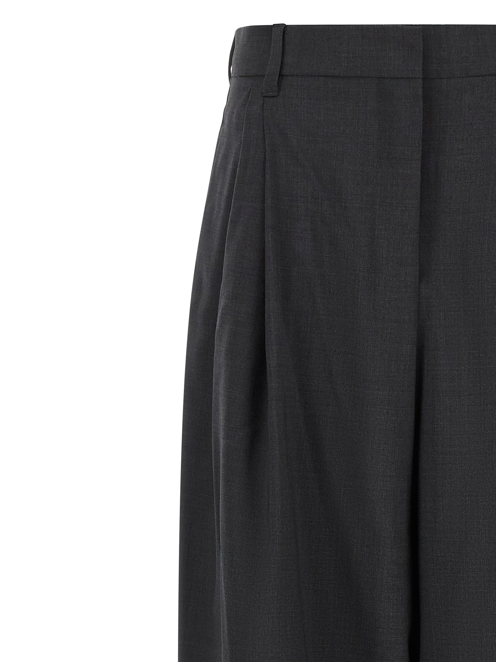 Gray Wool Dress Pants
