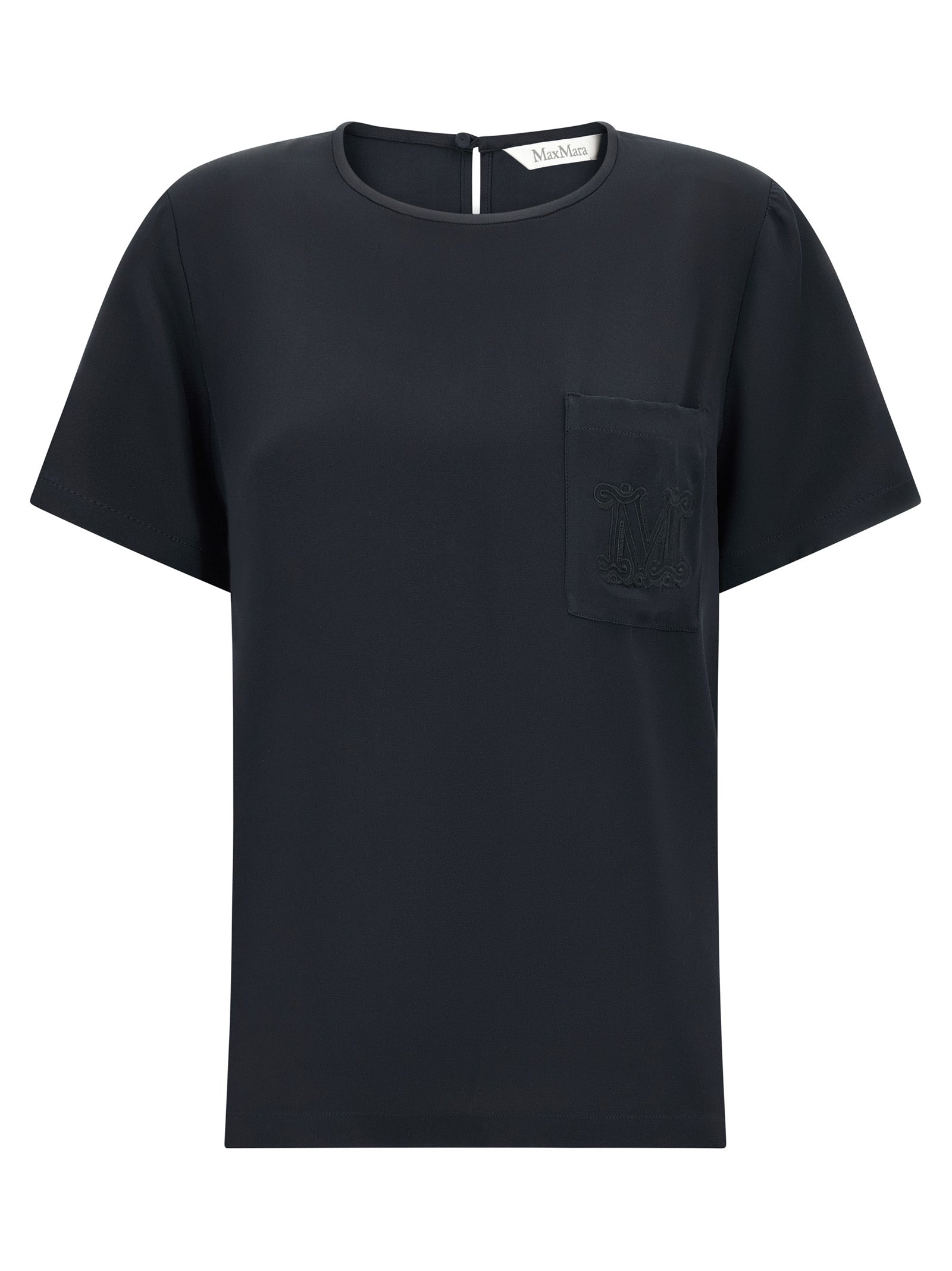 Black Silk Blouse