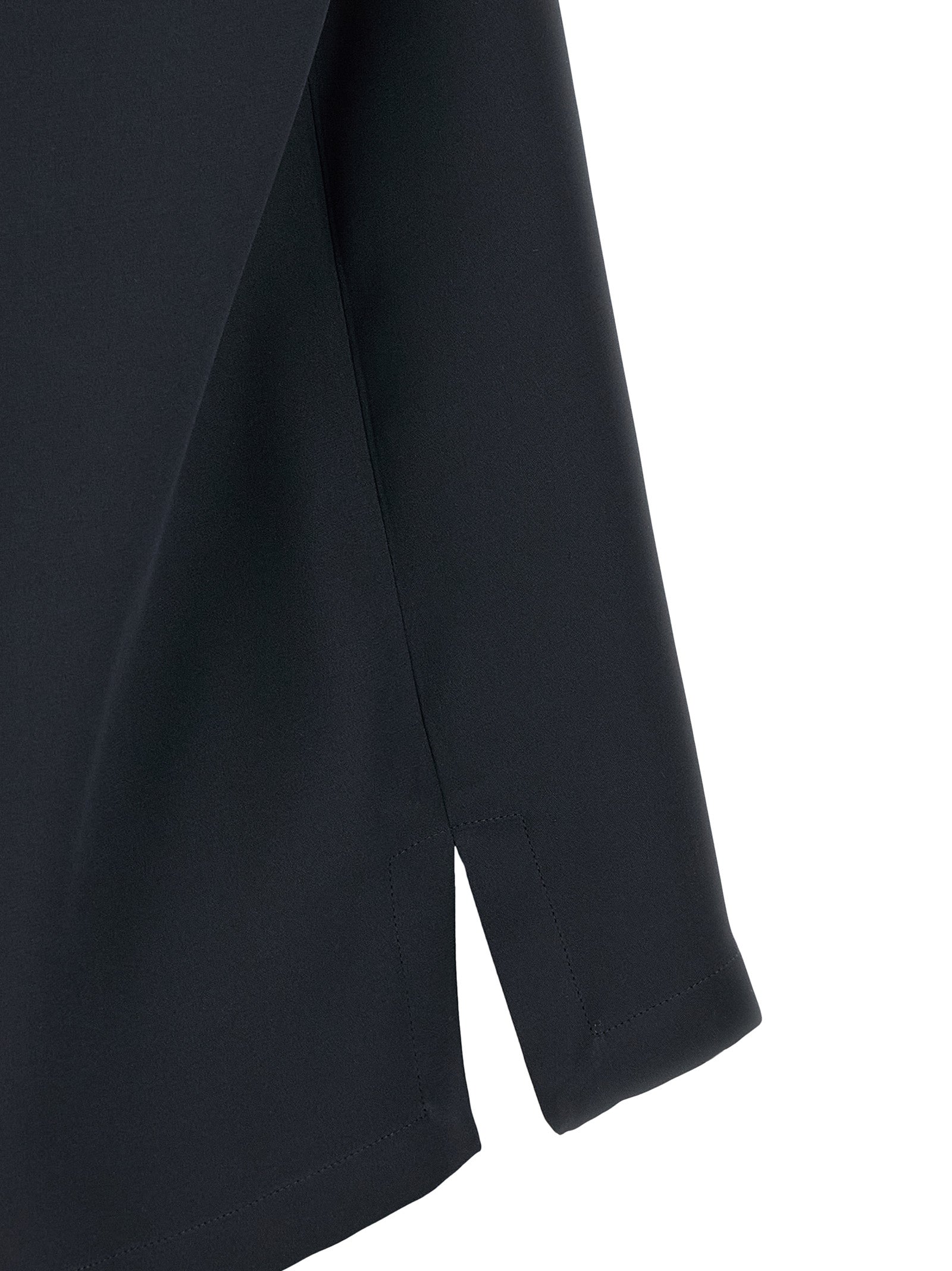 Black Silk Blouse