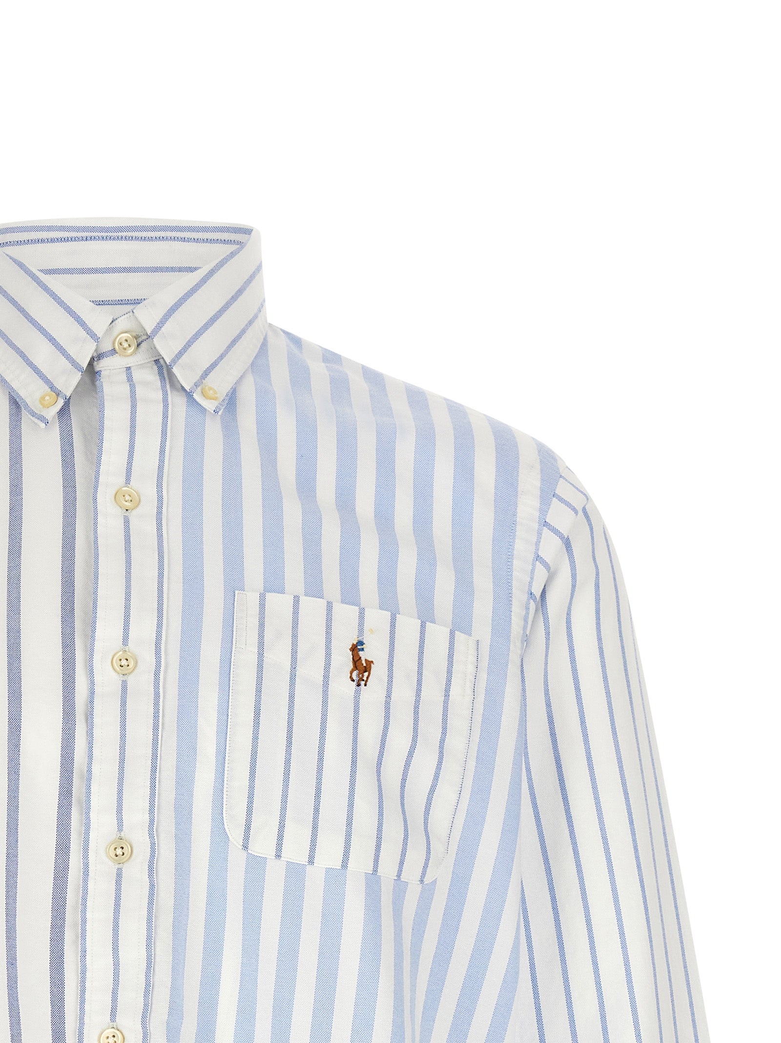Blue Cotton Blouse