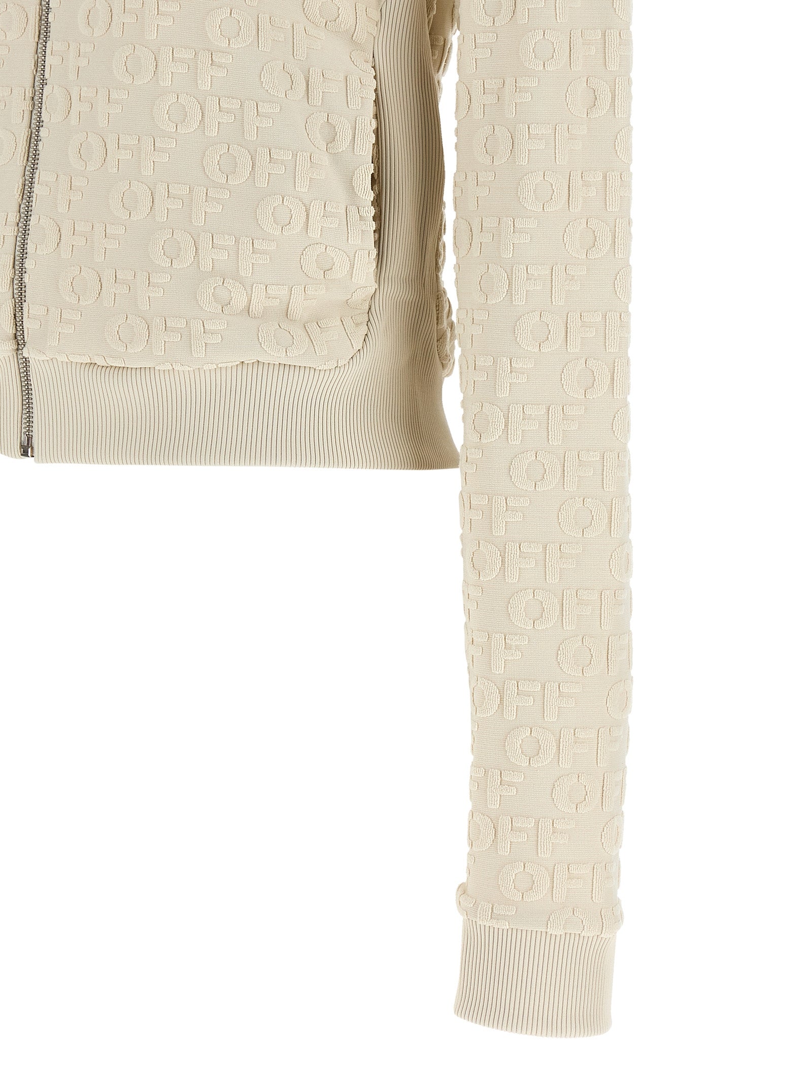 Beige Cotton Sweatshirt