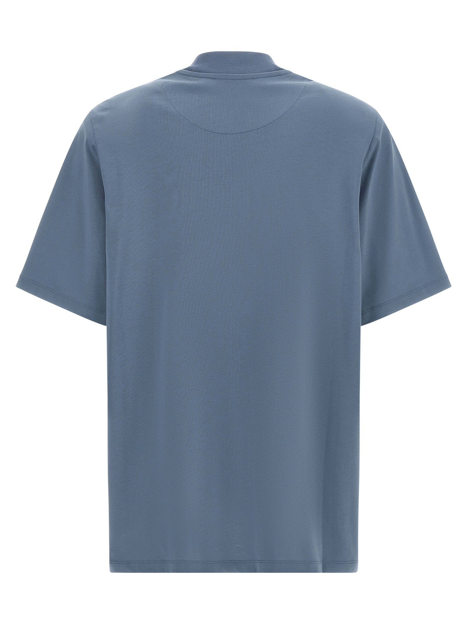 Blue Cotton T-Shirt