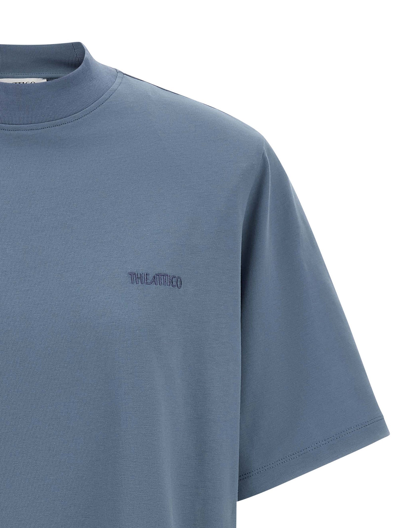 Blue Cotton T-Shirt