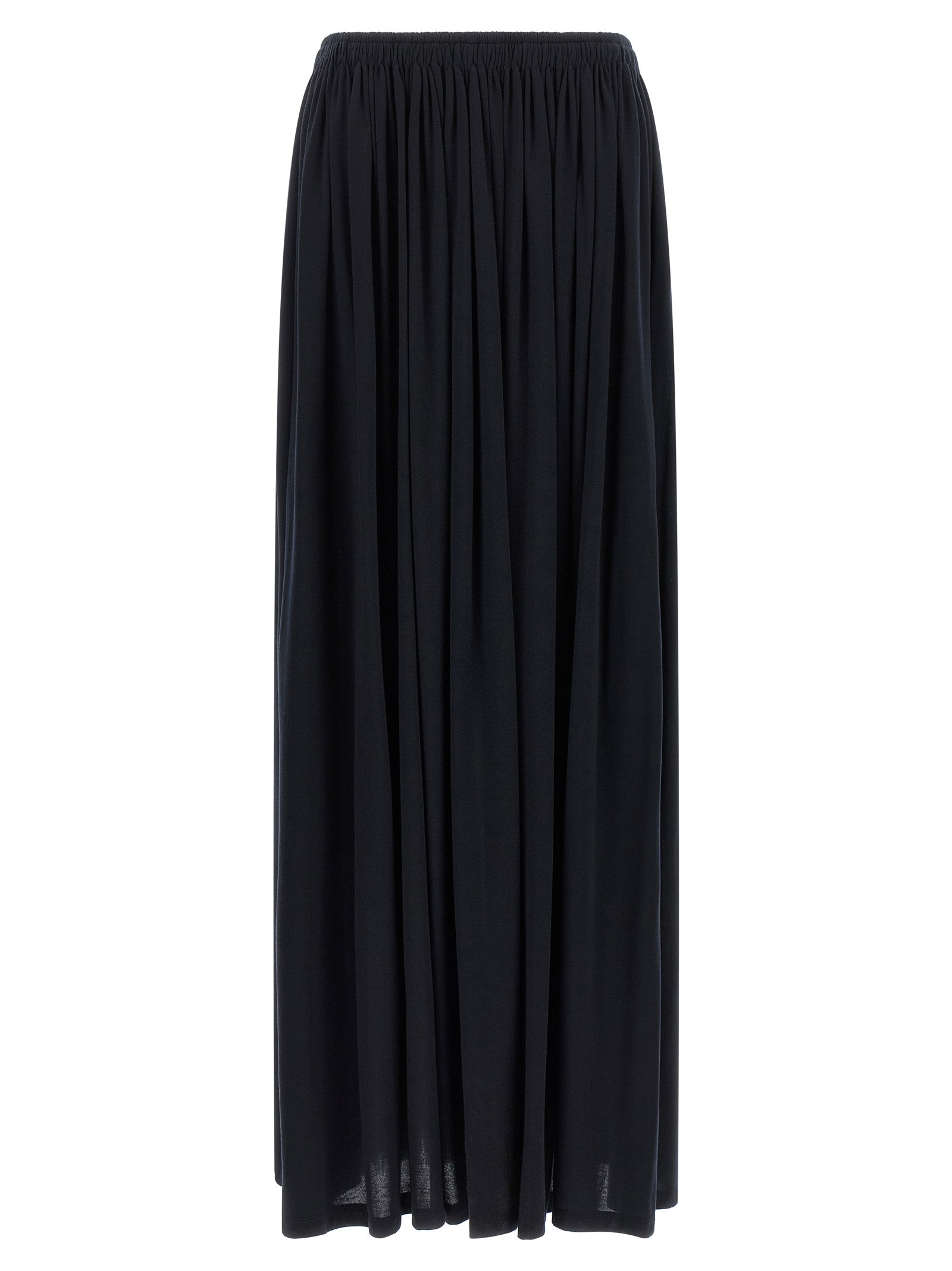 Blue Lyocell Mini Skirt