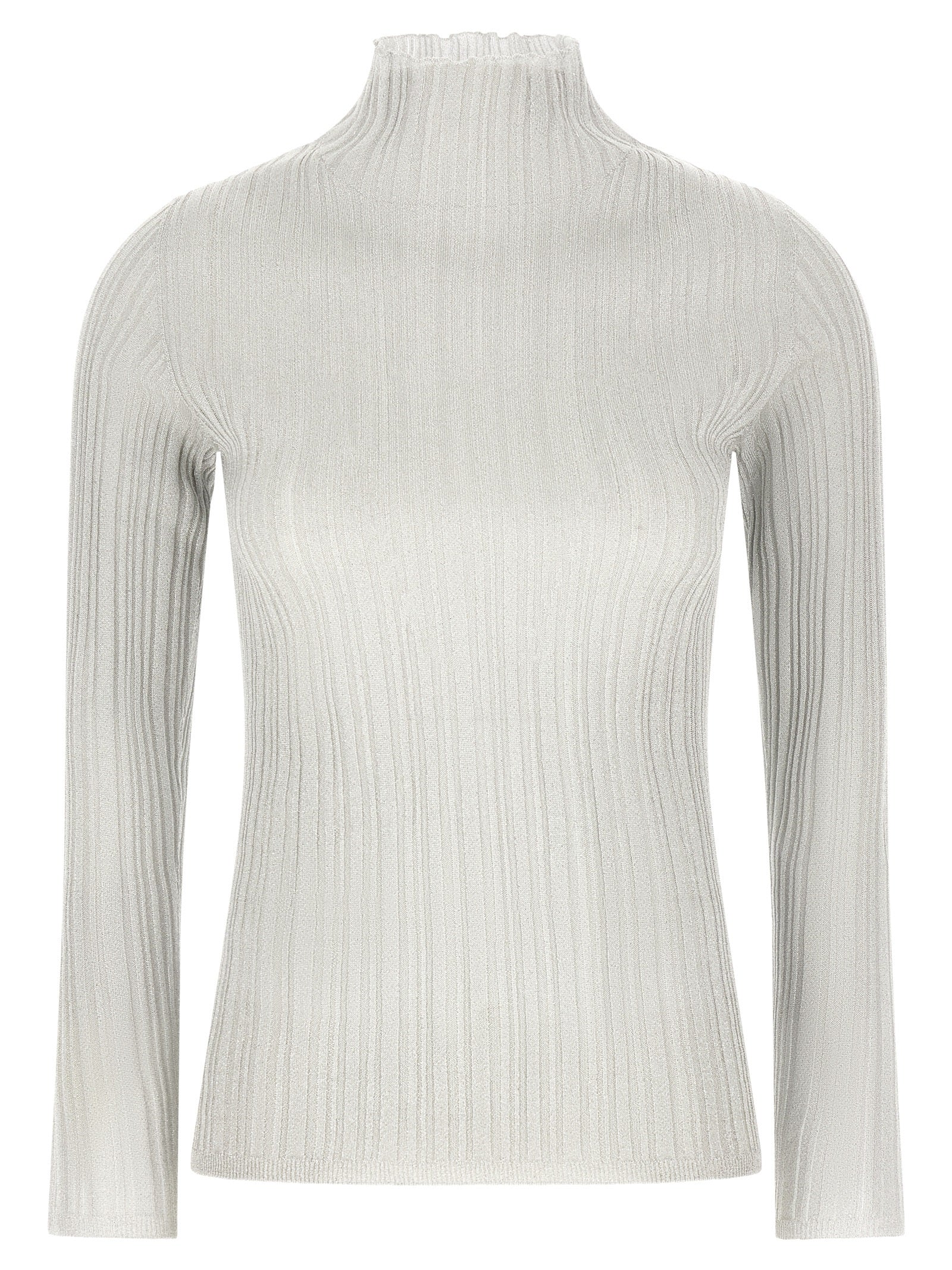 Gray Viscose Cardigan