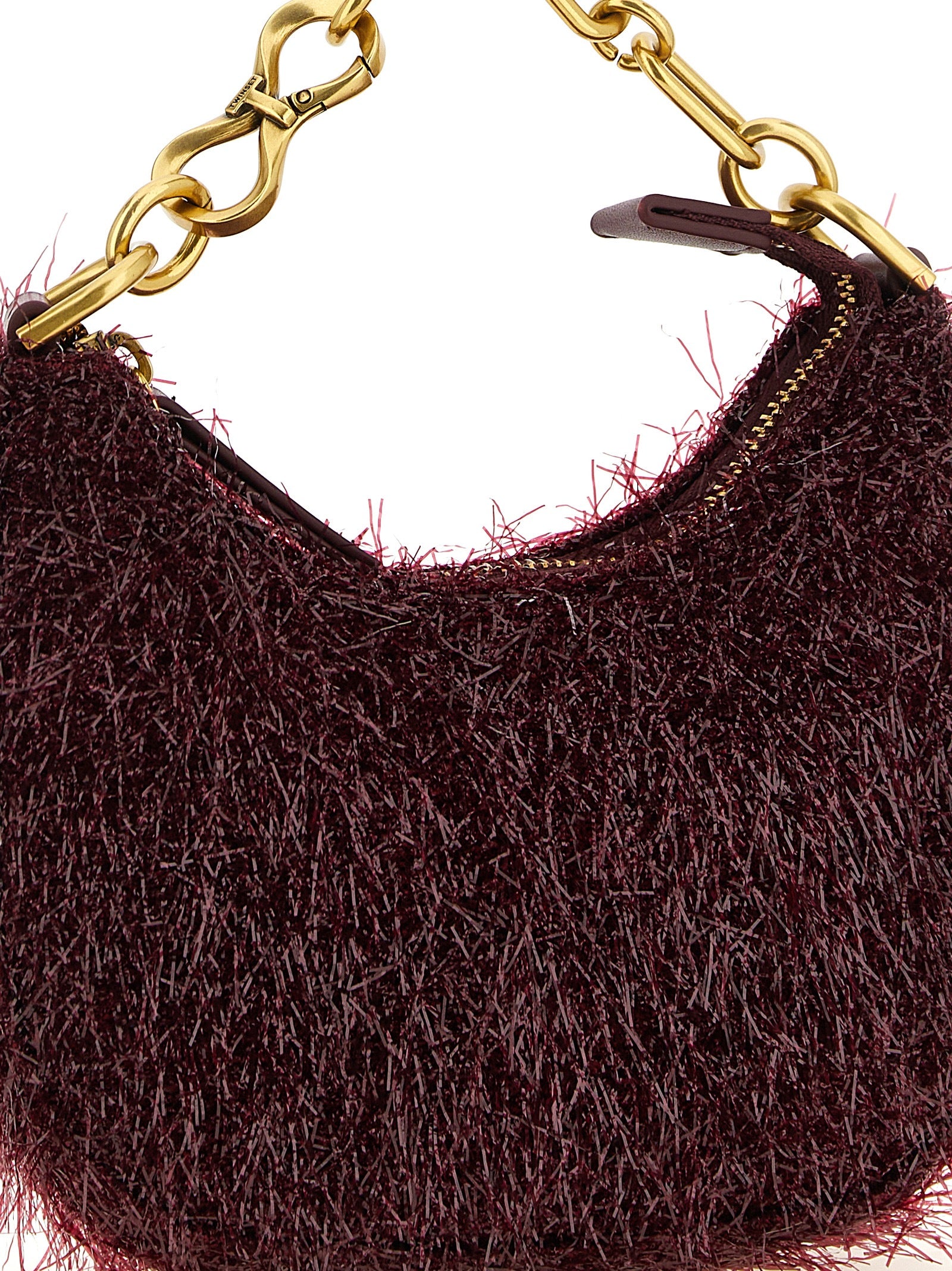 Bordeaux Polyester Handbag