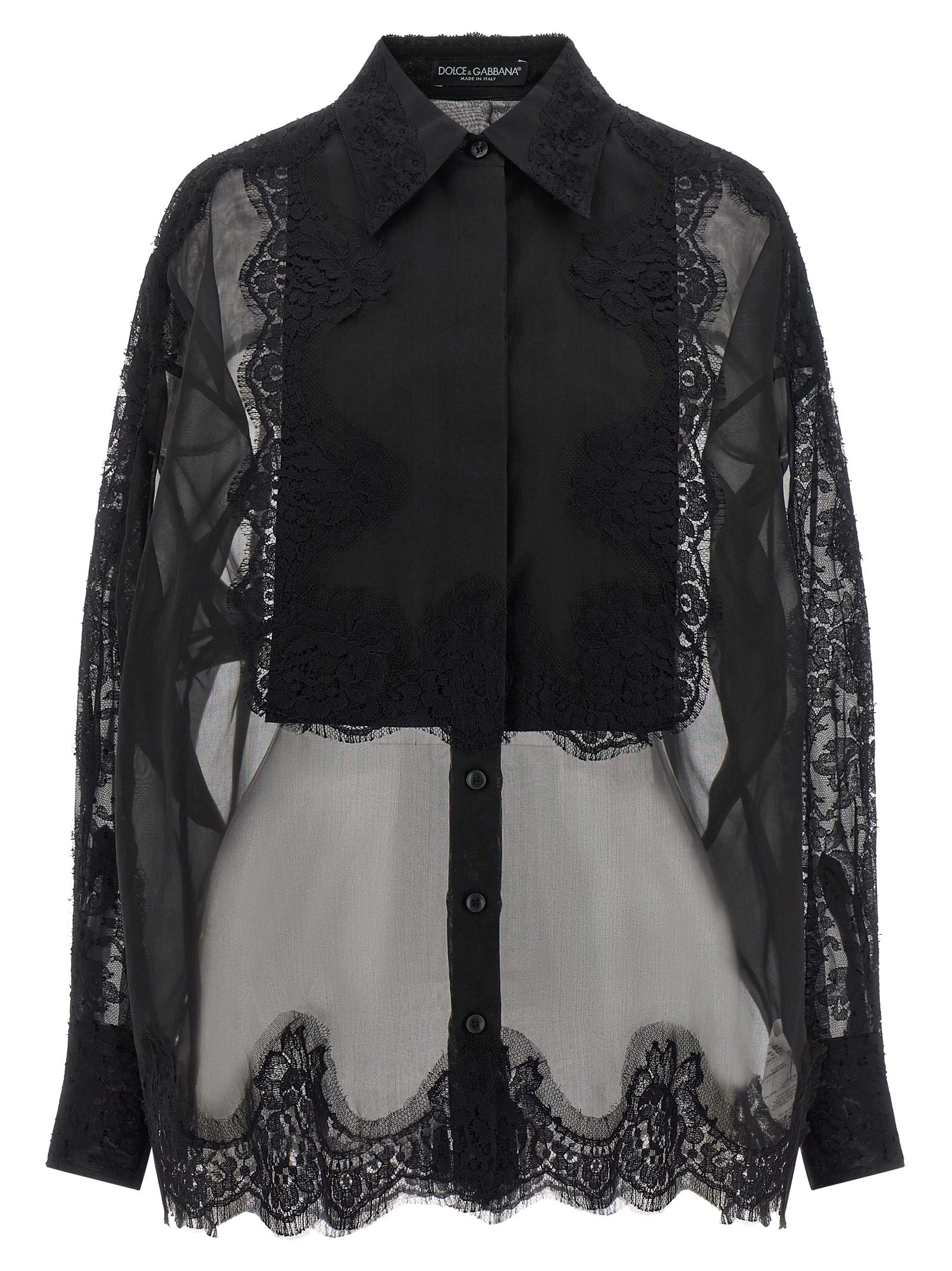 Black Silk Blouse
