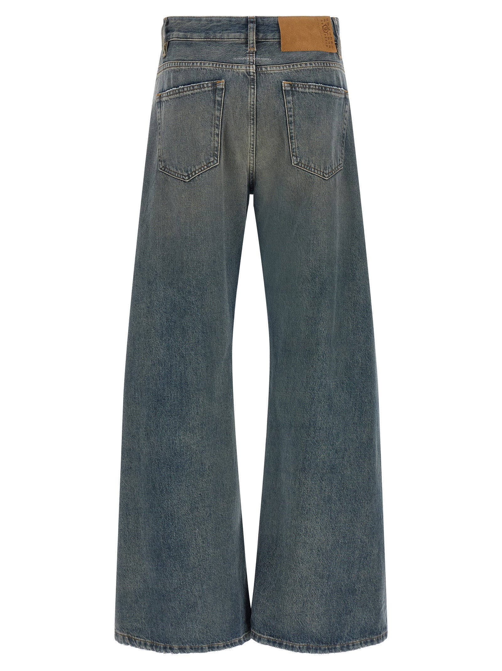 Blue Cotton Jeans Denim