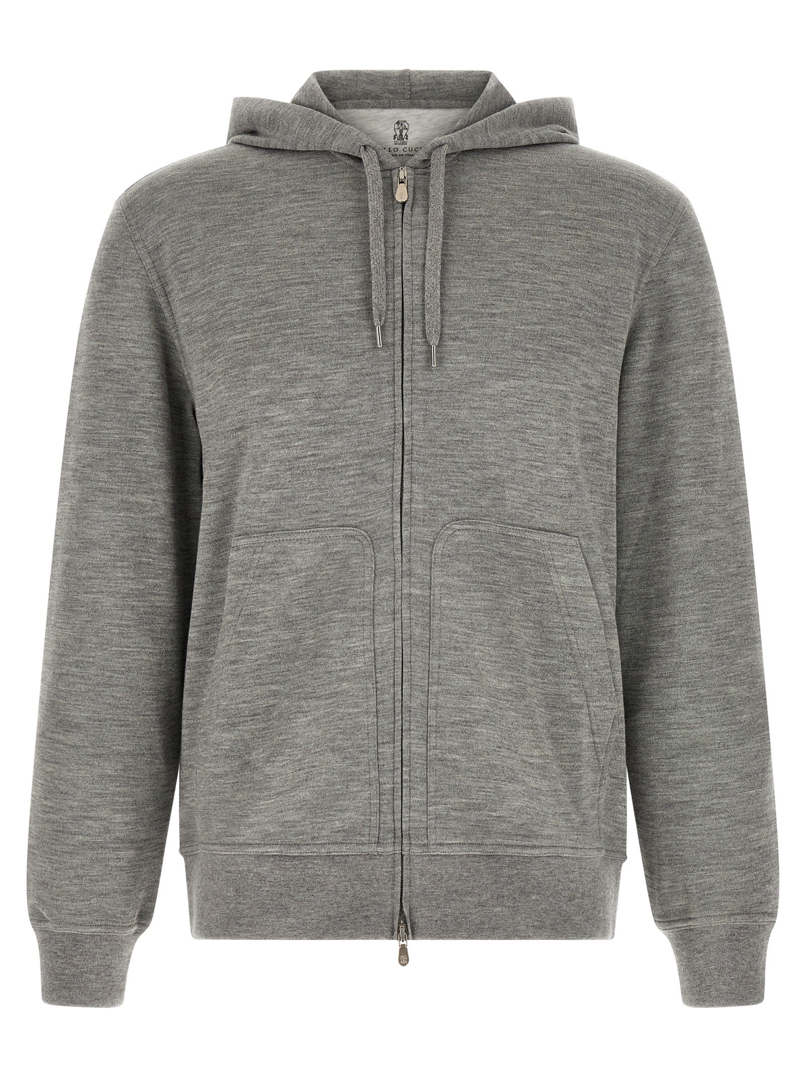 Gray Cashmere Sweatshirt