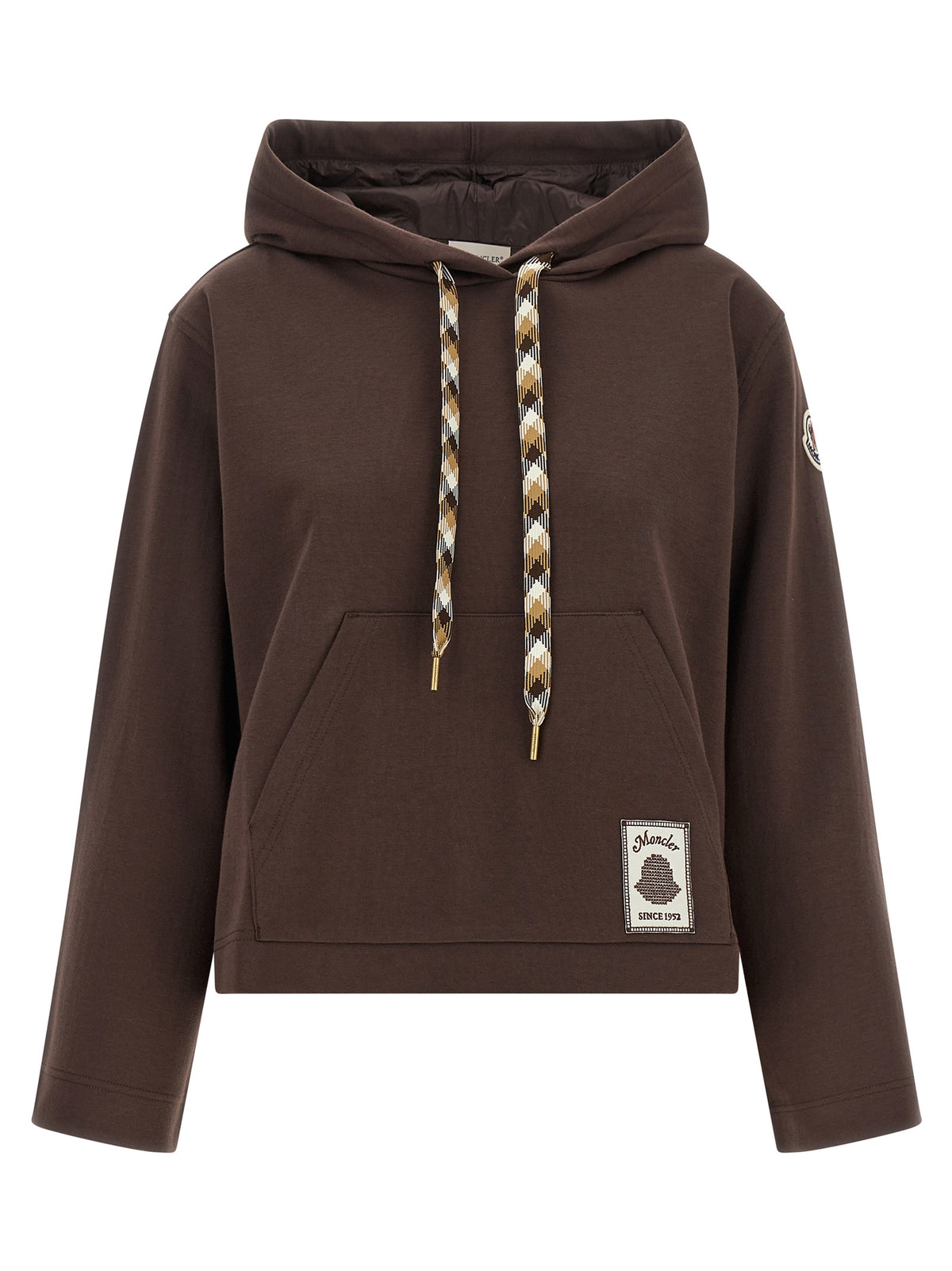 Brown Cotton Sweatshirt