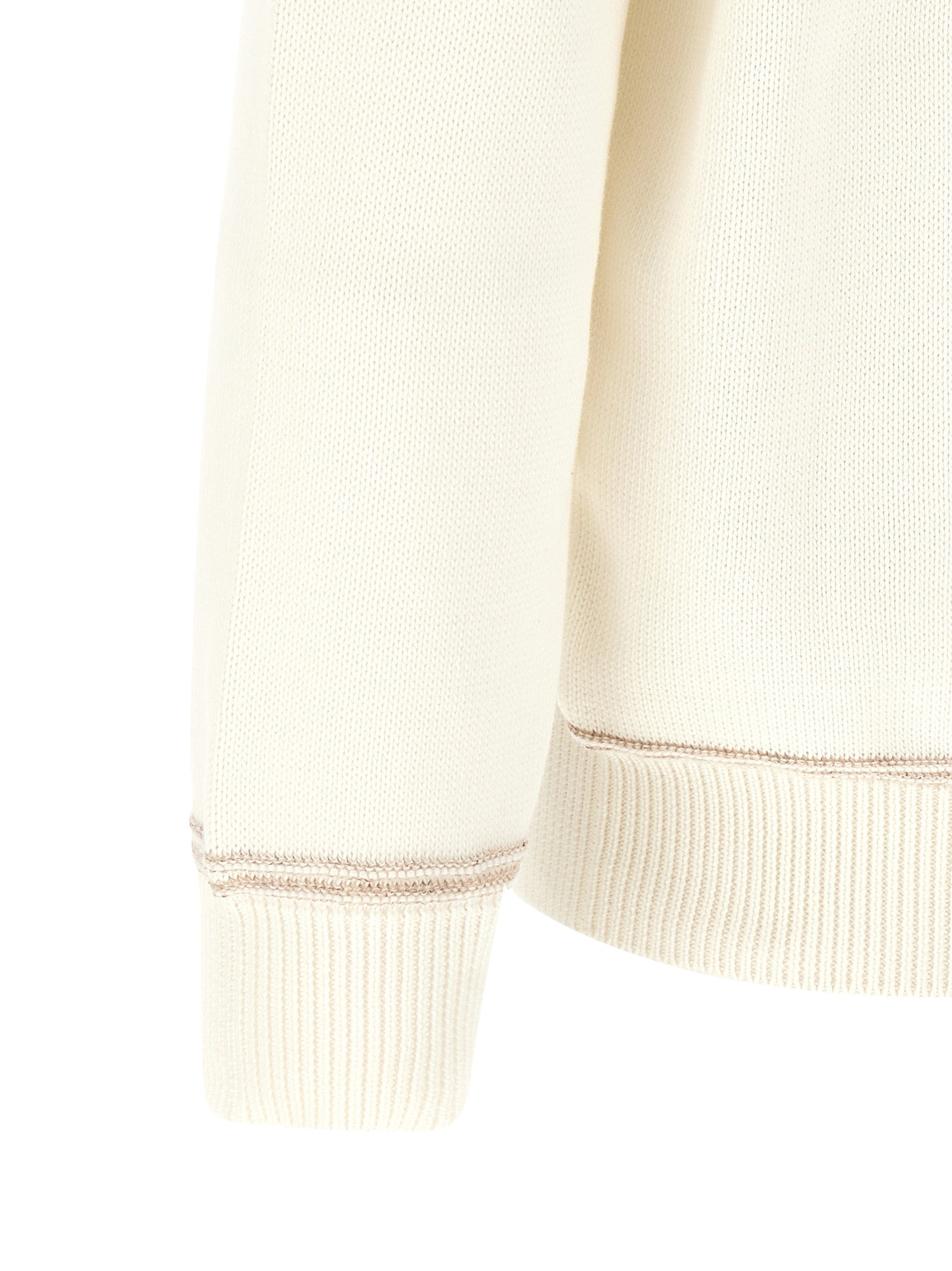 Beige Cotton Cardigan
