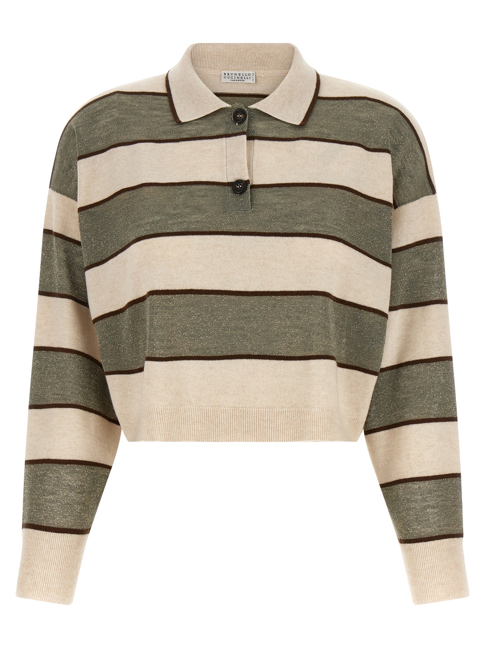 Multicolor Virgin Wool Polo Shirt