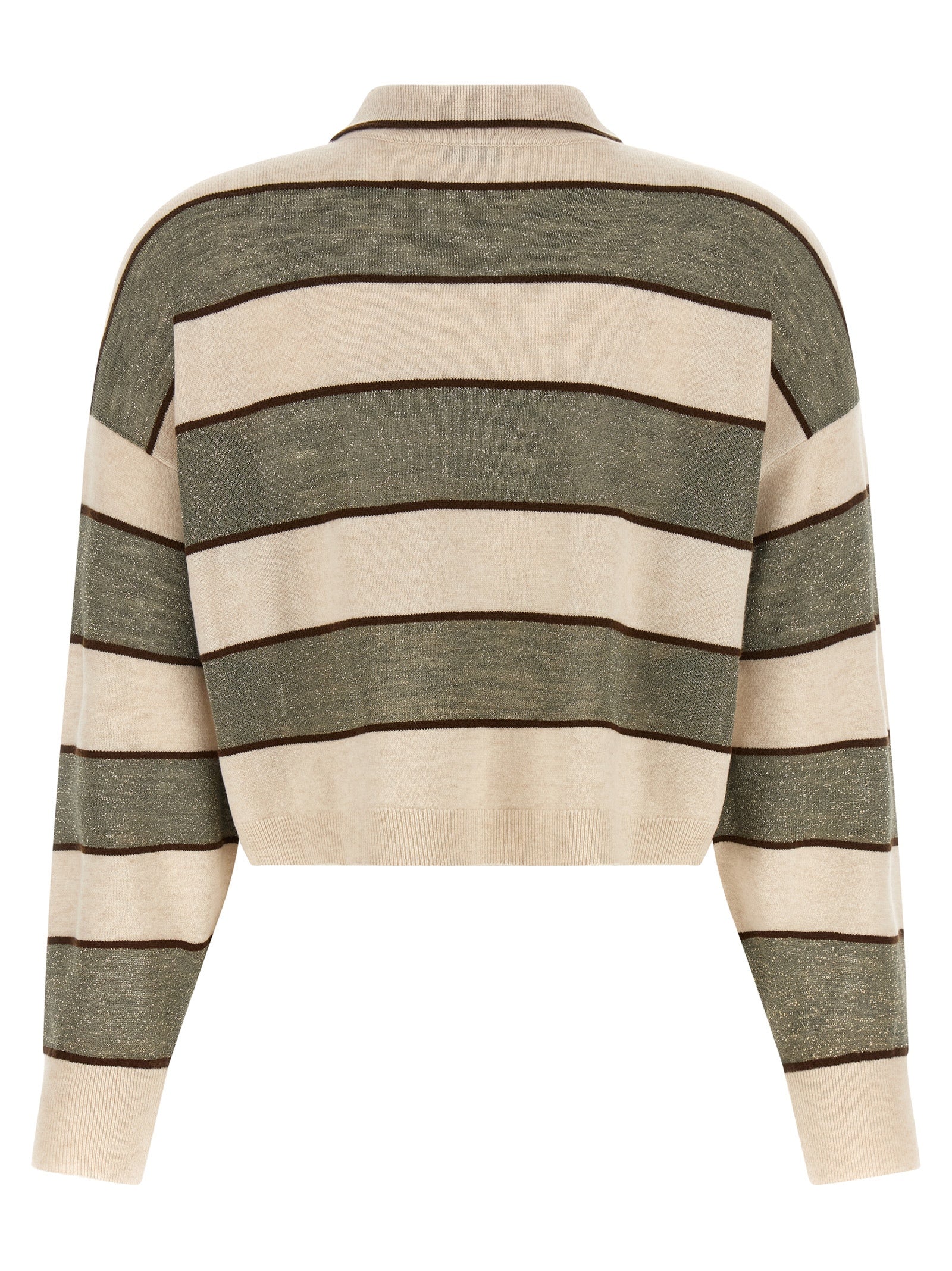 Multicolor Virgin Wool Polo Shirt