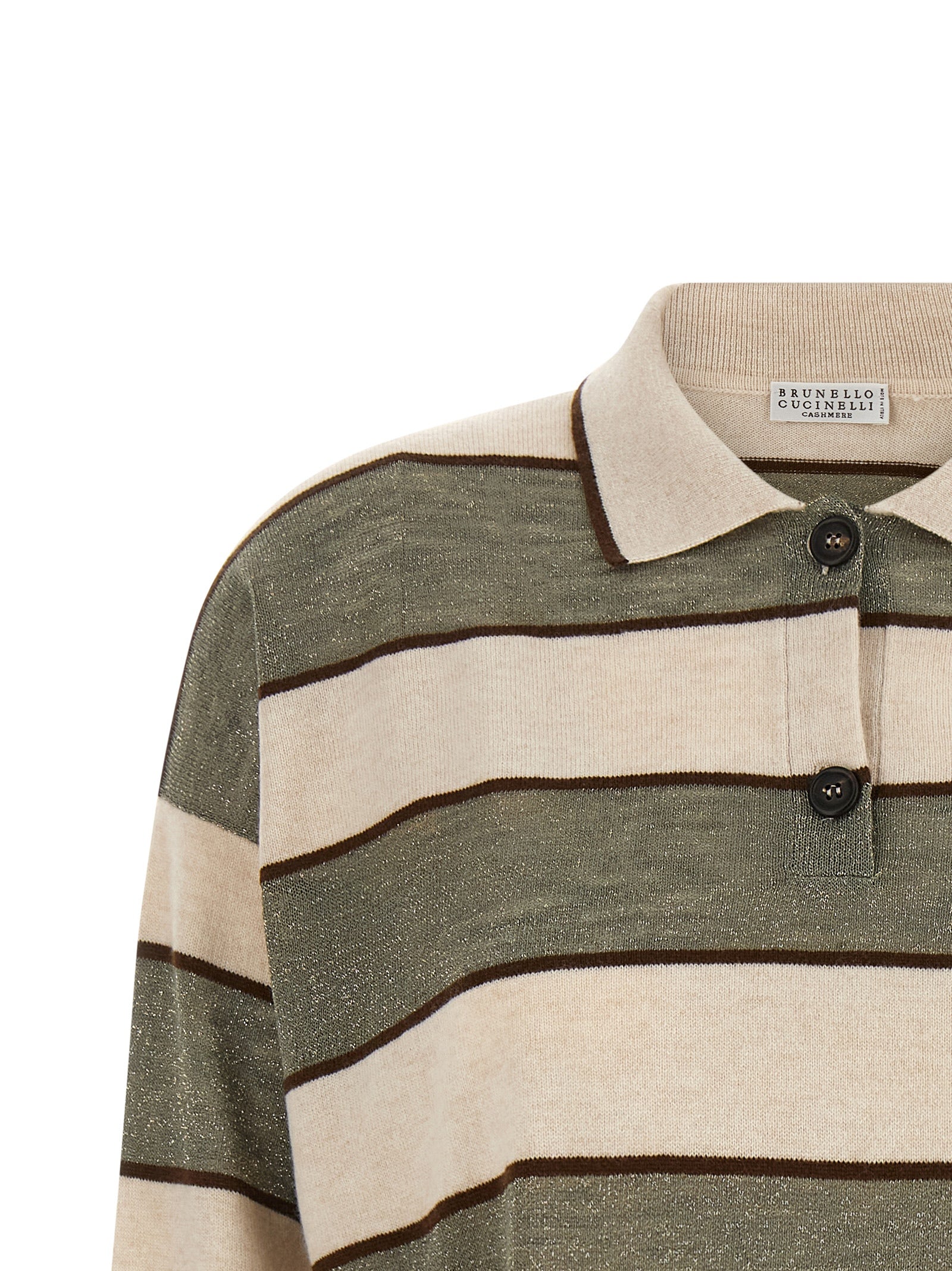 Multicolor Virgin Wool Polo Shirt