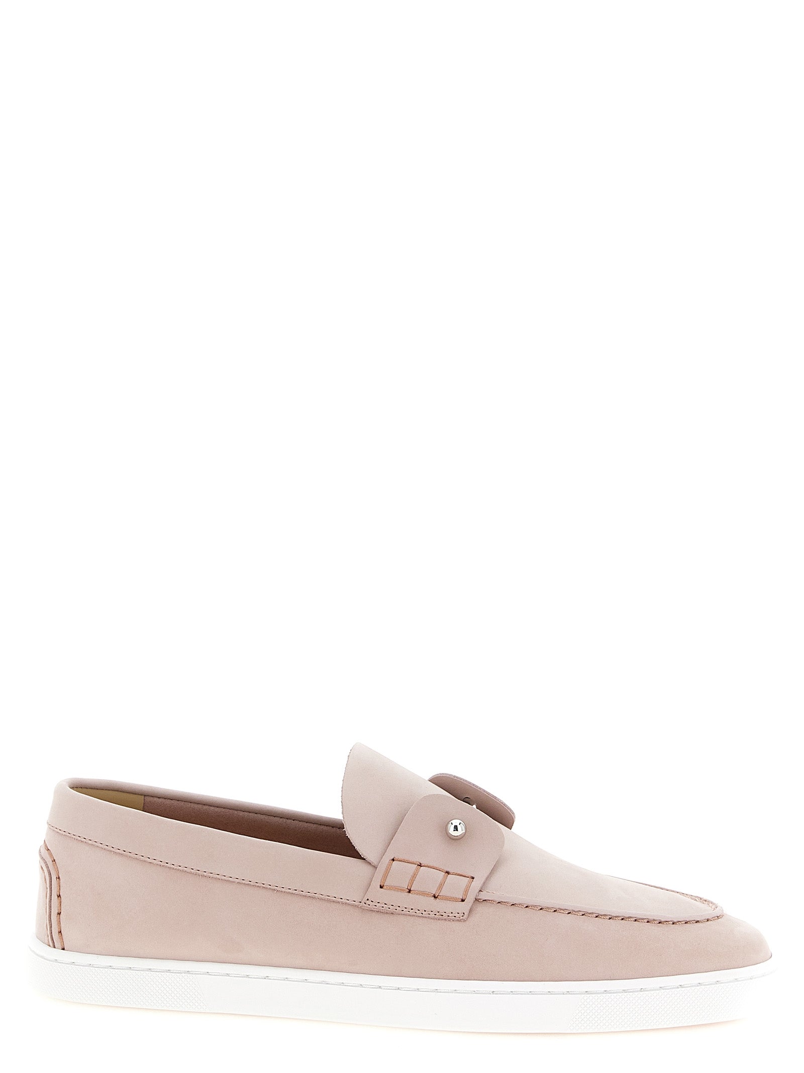 Multicolor Calfskin Slip-On Loafers