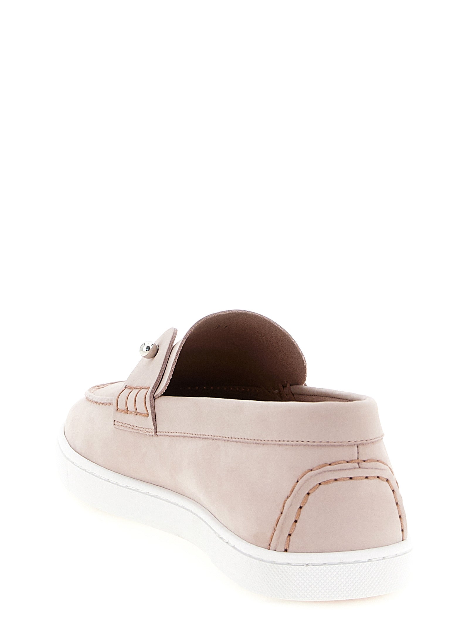 Multicolor Calfskin Slip-On Loafers