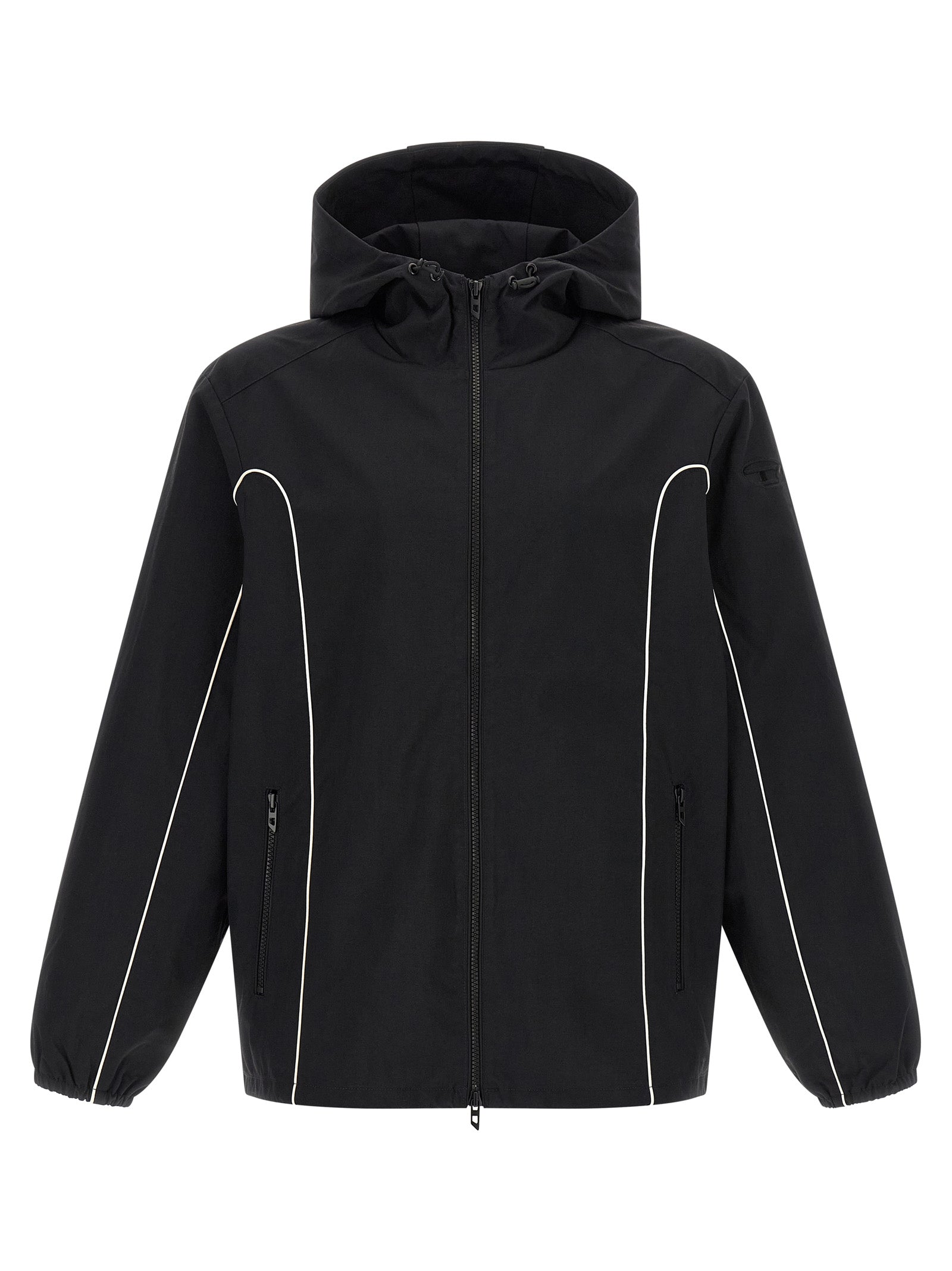 Black Polyamide Shell Jacket