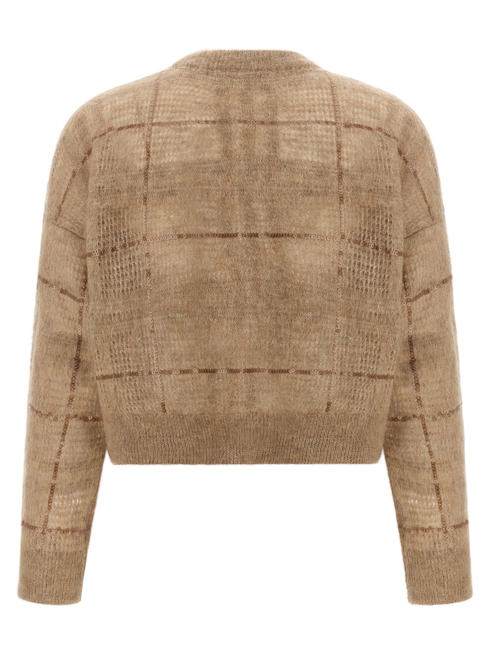 Beige Wool Cardigan