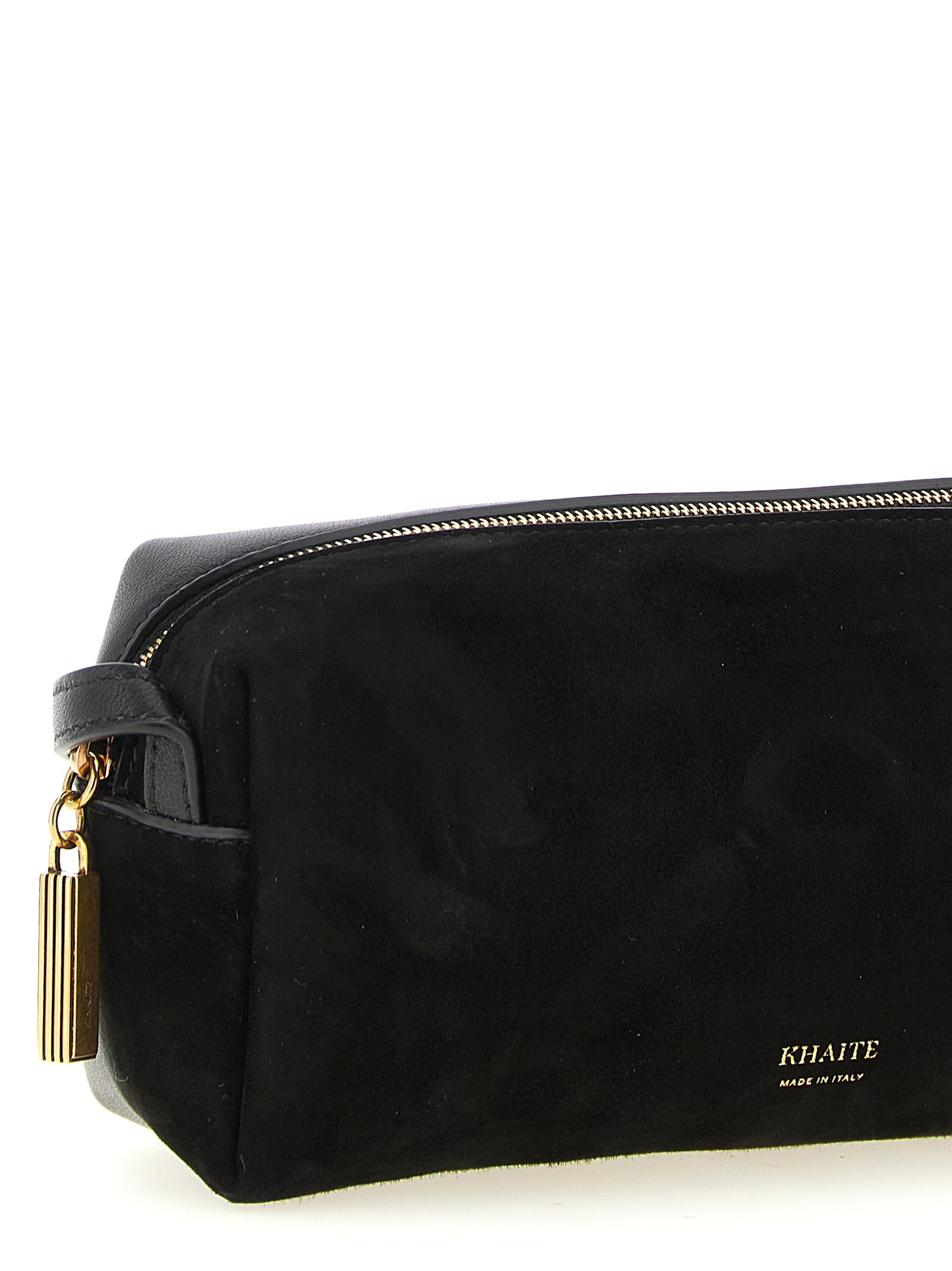 Black Calfskin Crossbody Bag