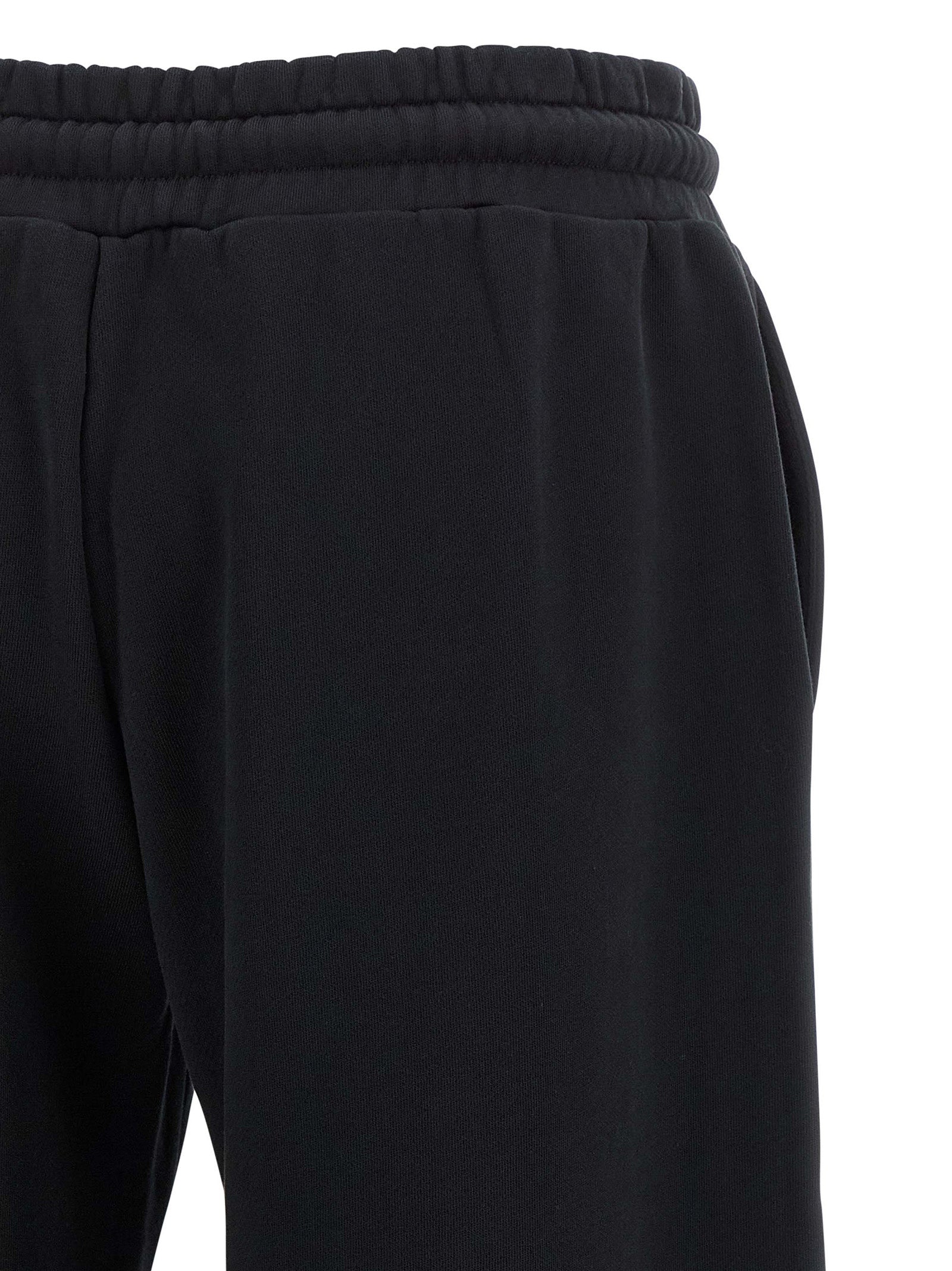 Black Cotton Joggers (Workout Pants)