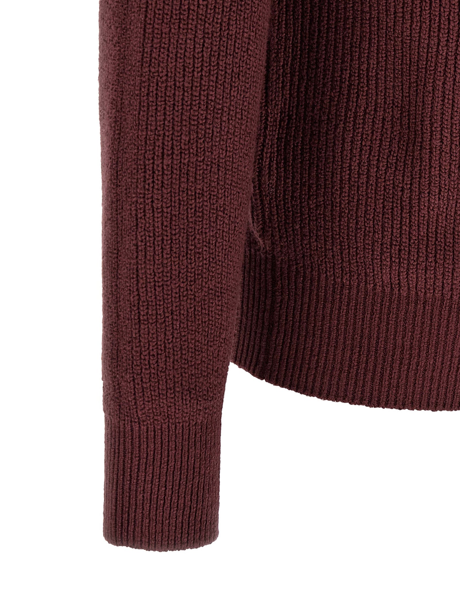 Bordeaux Cotton Cardigan
