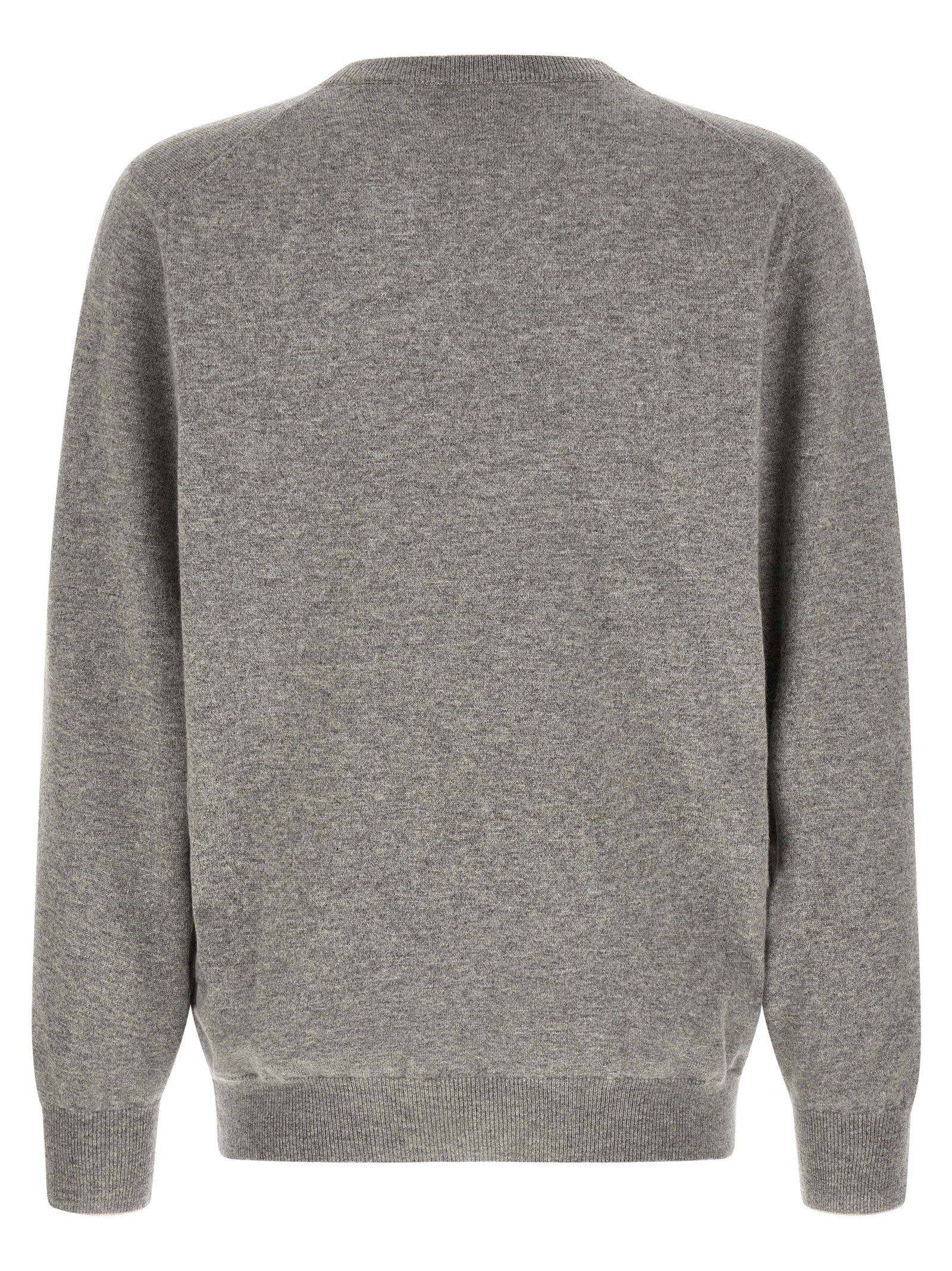 Gray Cashmere Cardigan