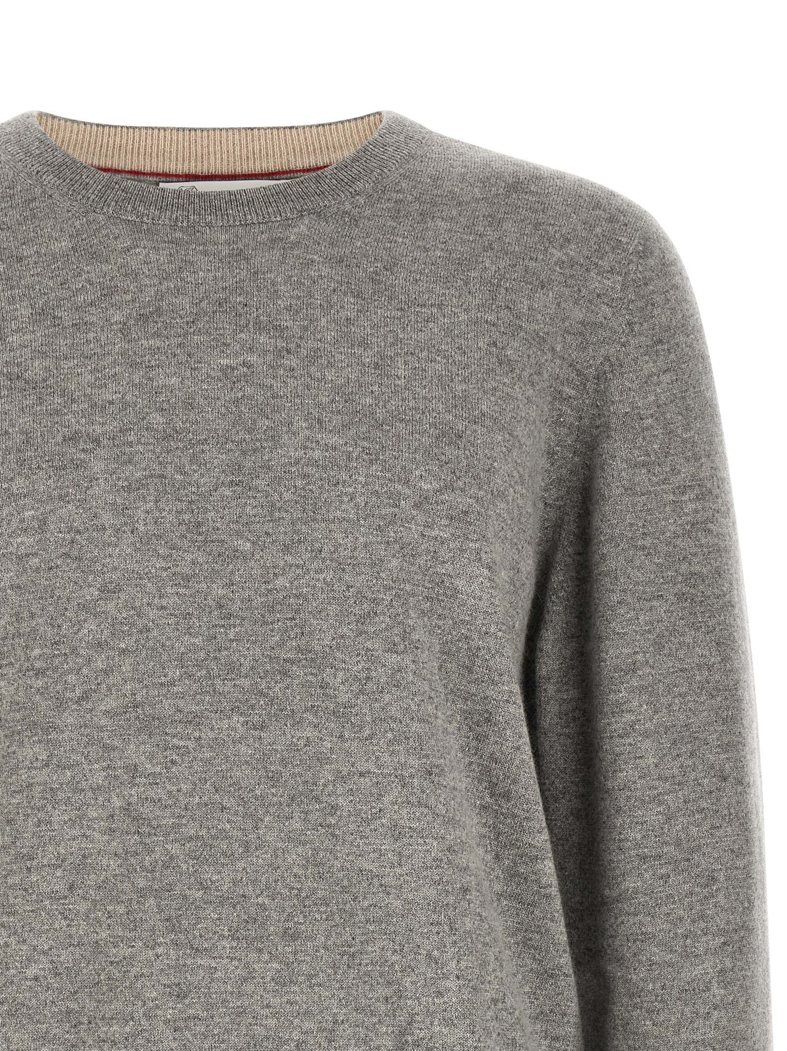Gray Cashmere Cardigan