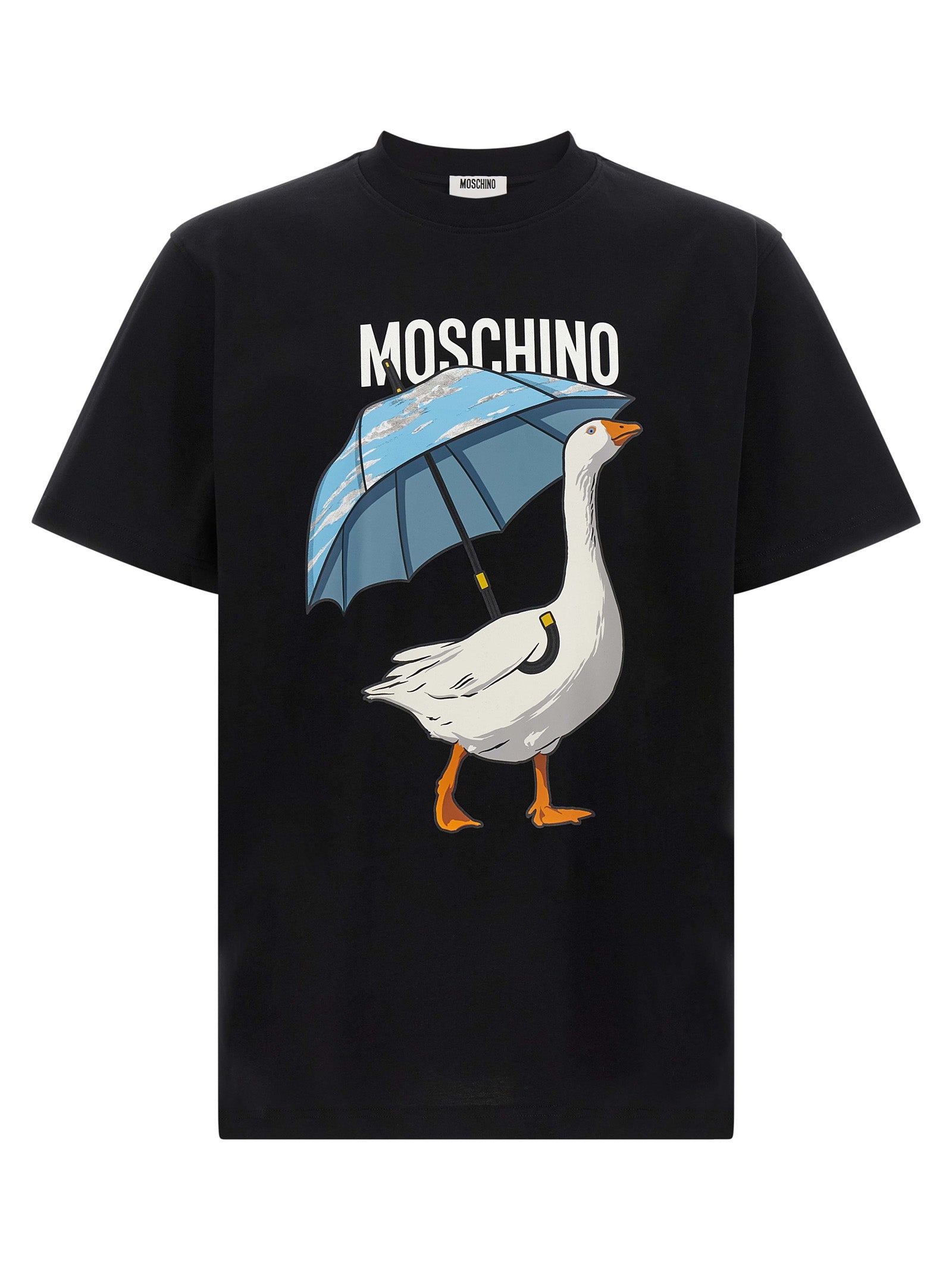 Black Cotton T-Shirt