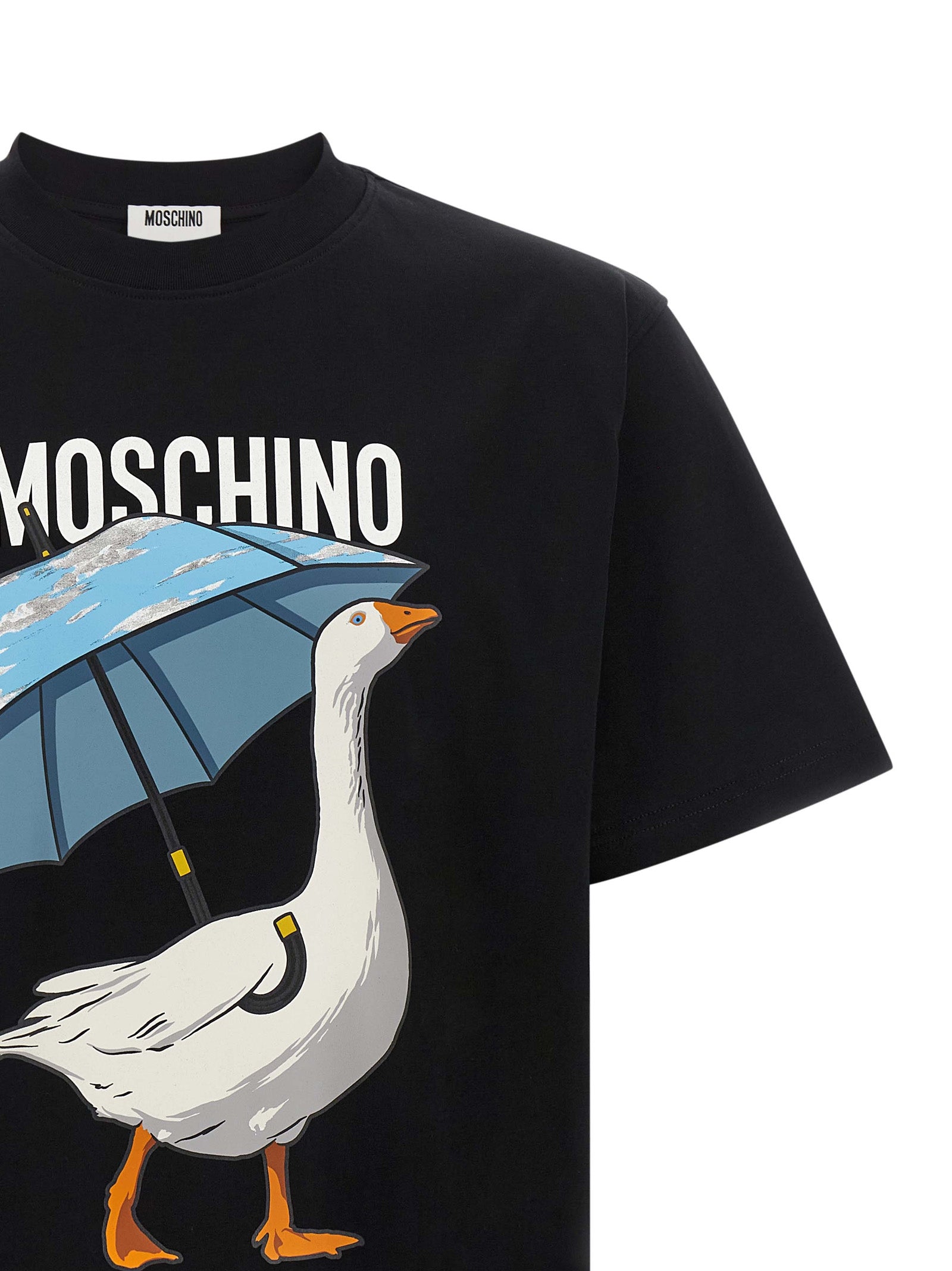 Black Cotton T-Shirt