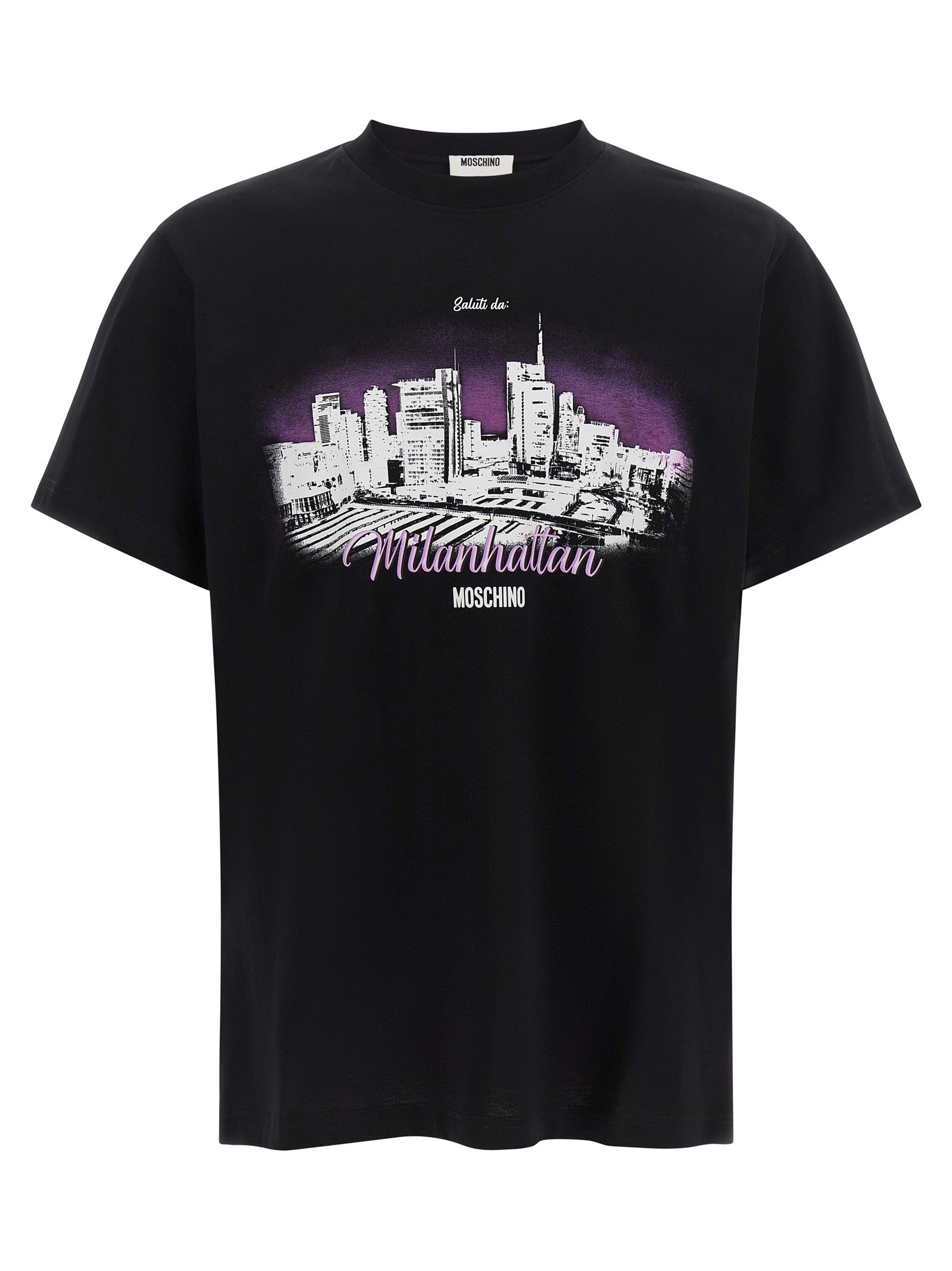 Black Cotton T-Shirt
