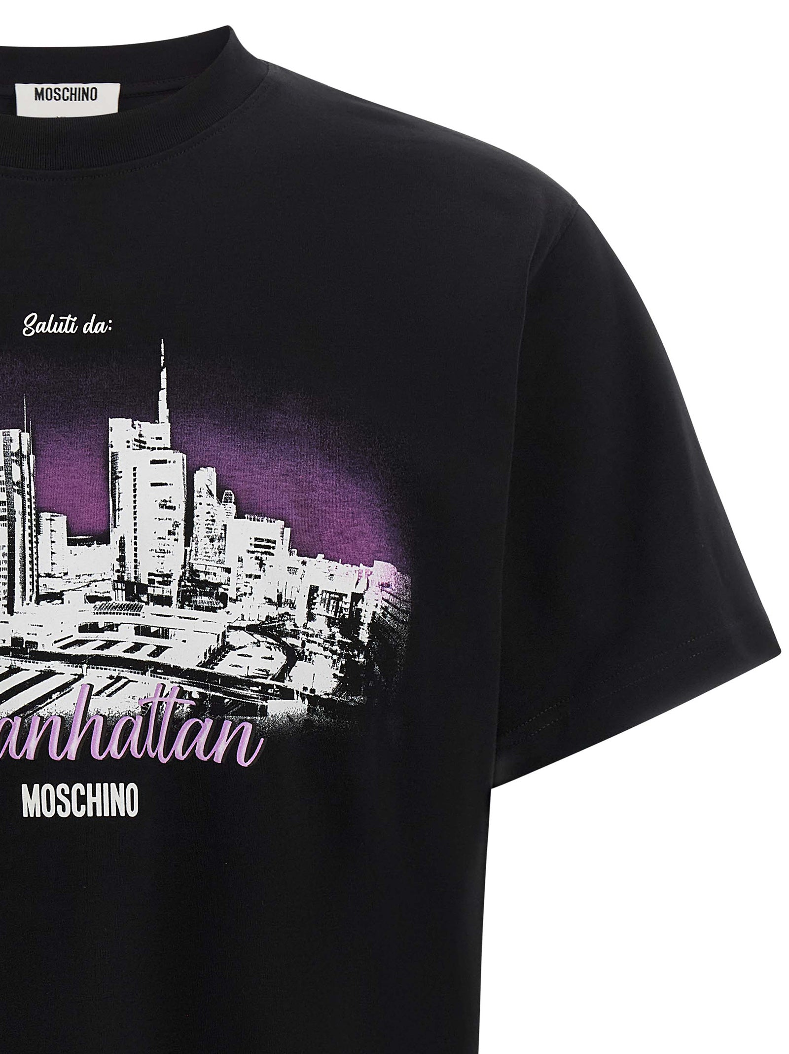 Black Cotton T-Shirt