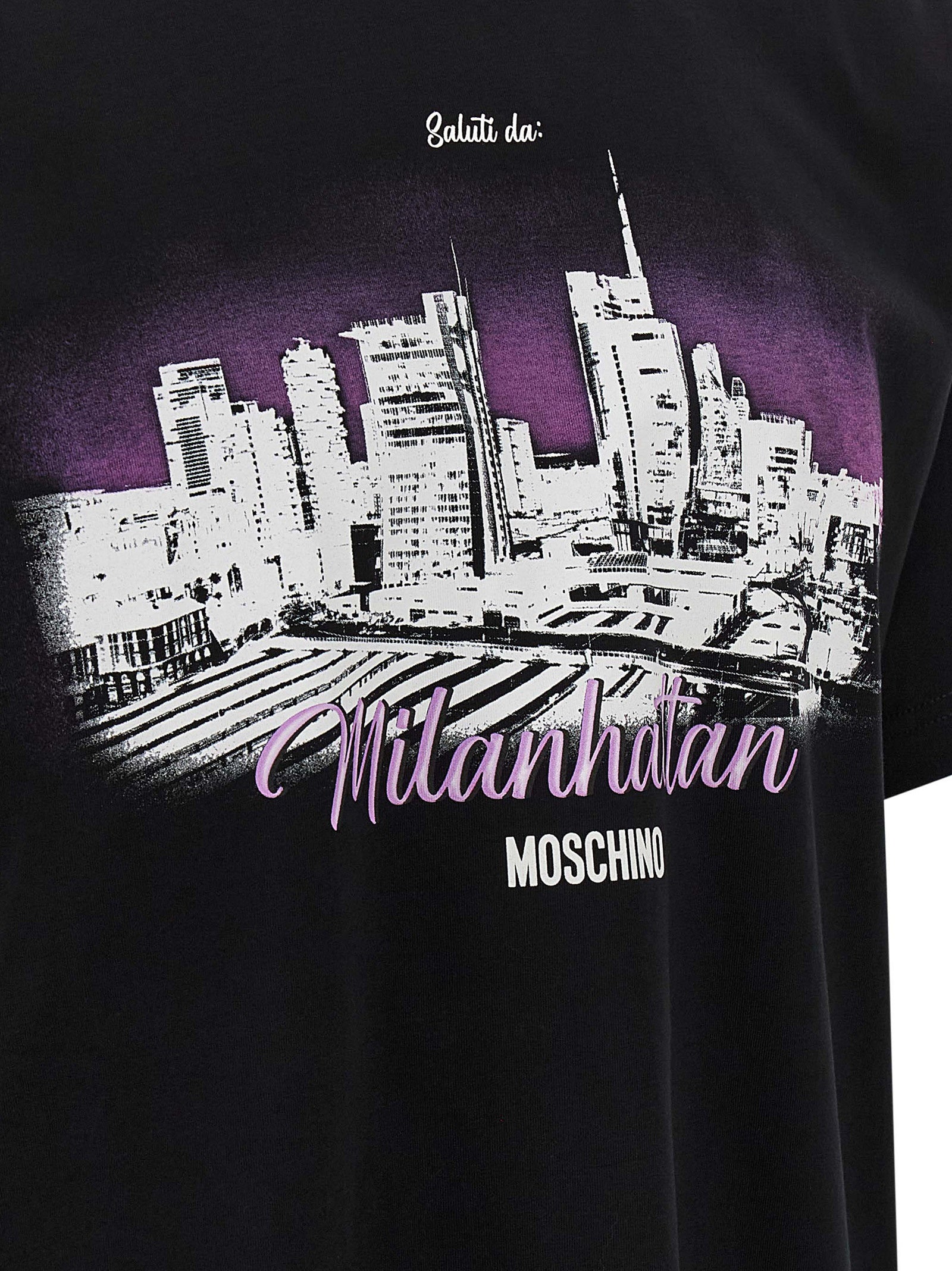 Black Cotton T-Shirt