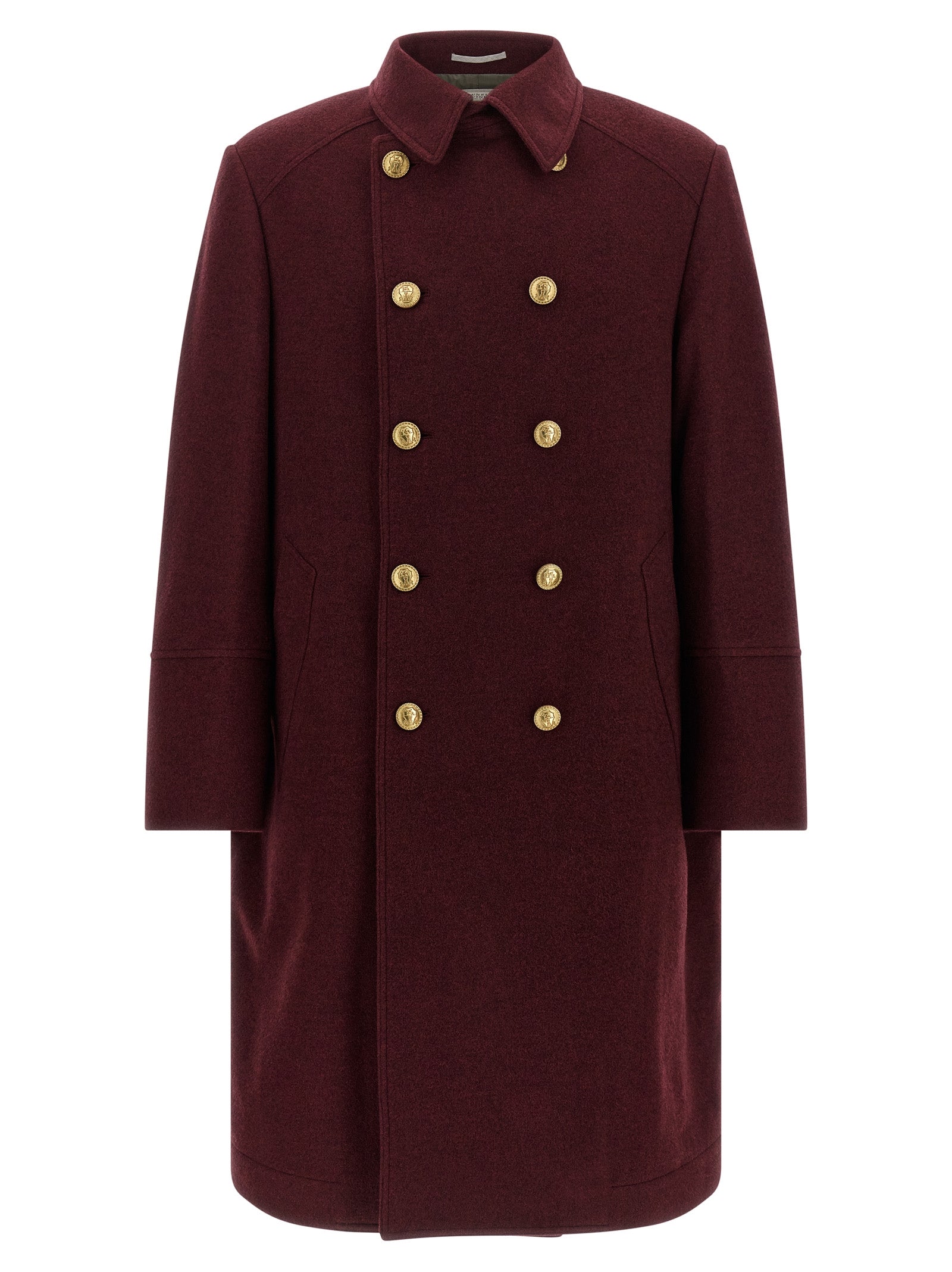 Bordeaux Cashmere Coat