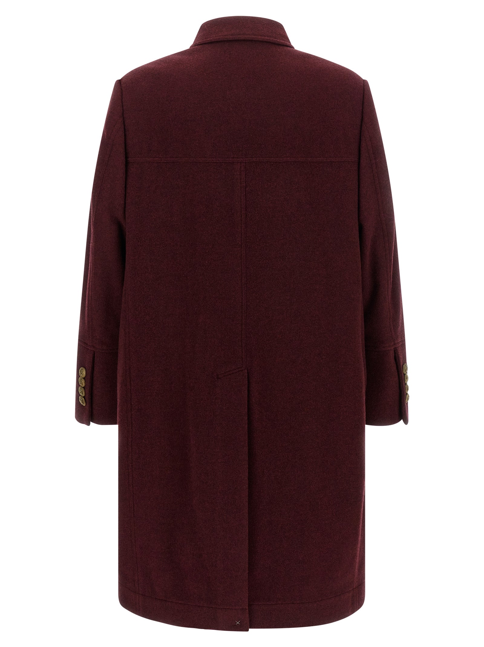 Bordeaux Cashmere Coat