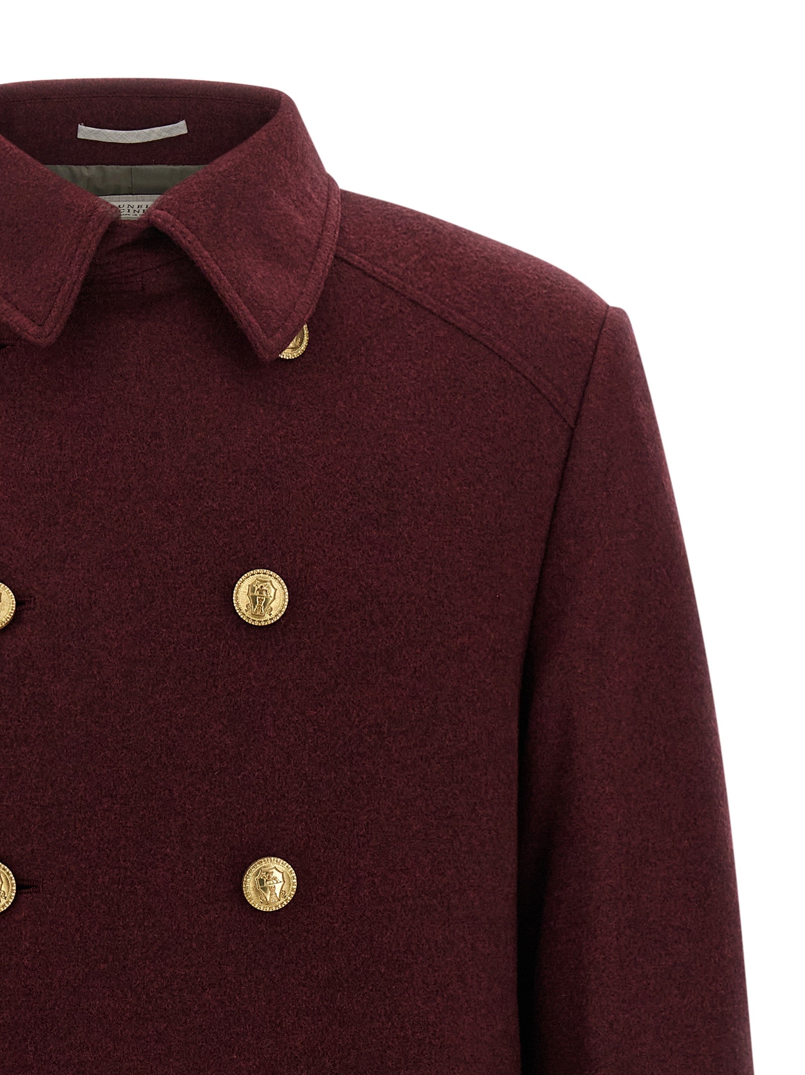 Bordeaux Cashmere Coat
