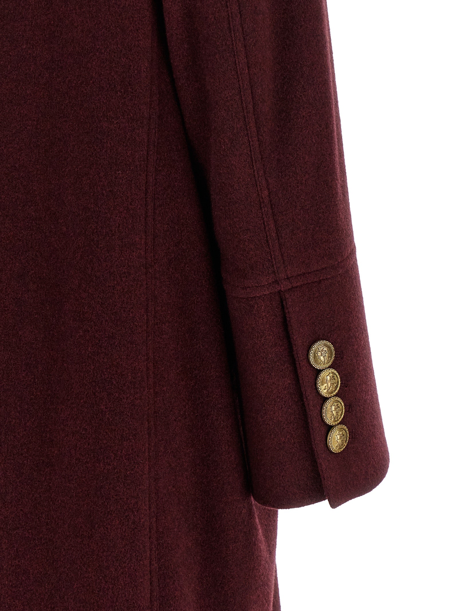 Bordeaux Cashmere Coat